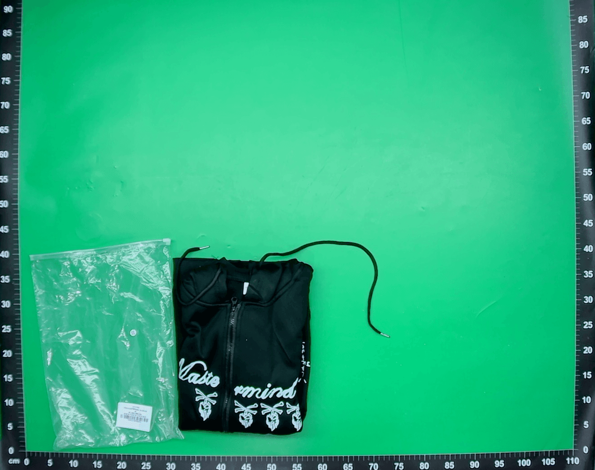 2024Travis Scott Cactus Jack FOR Mastermind 酒红套头拉链卫衣 — foto QC 1