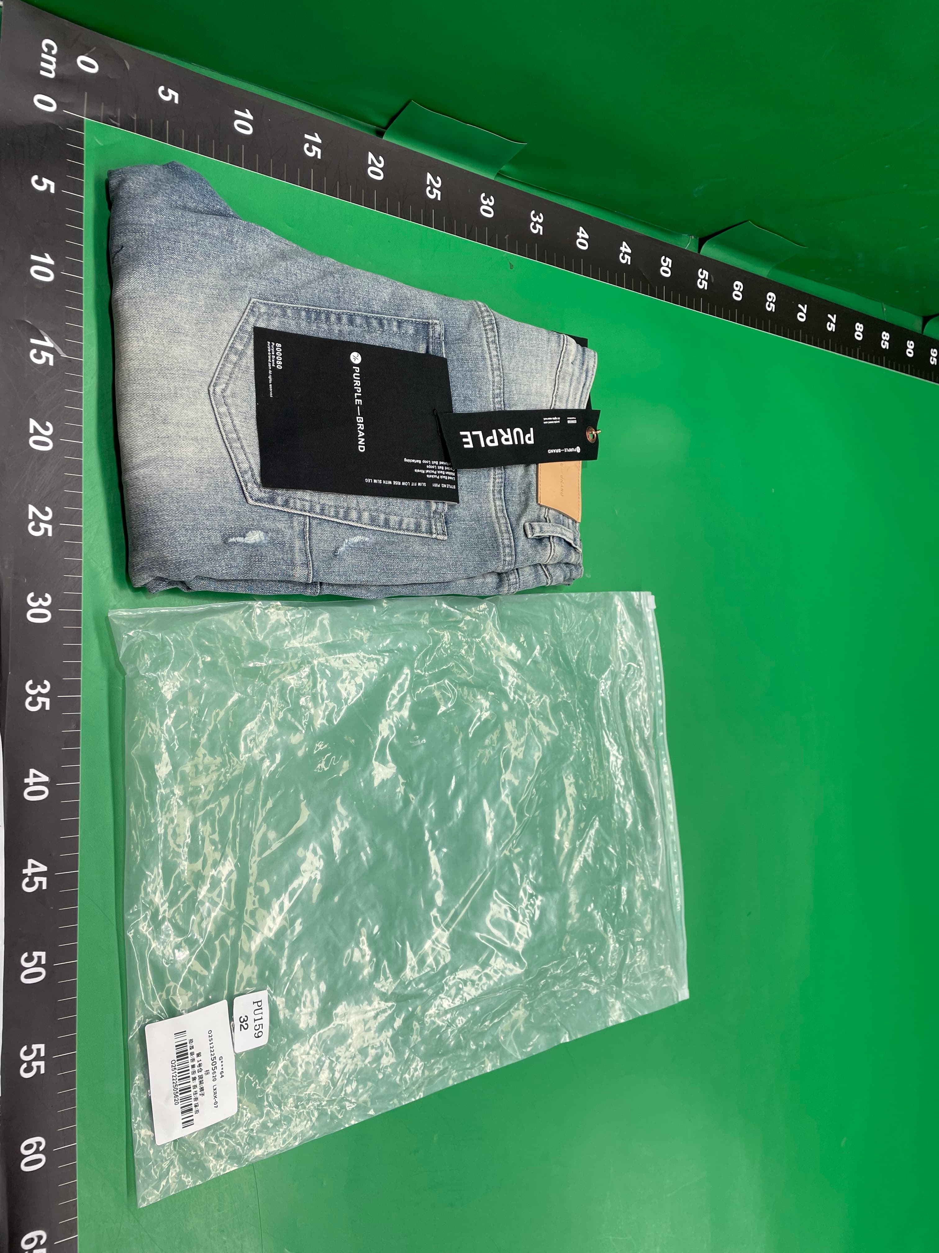 跨境欧美Purple Brand直筒牛仔裤jeans水洗复古破洞痞帅美式合集 — miniatura QC 2