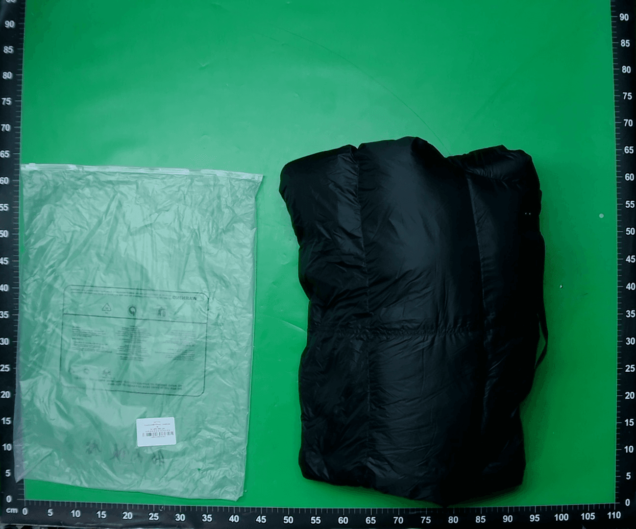 粉红大象FHDX暗黑RickOwens风格短款宽松大领羽绒服面包服ins同款白鹅绒 — foto QC 1