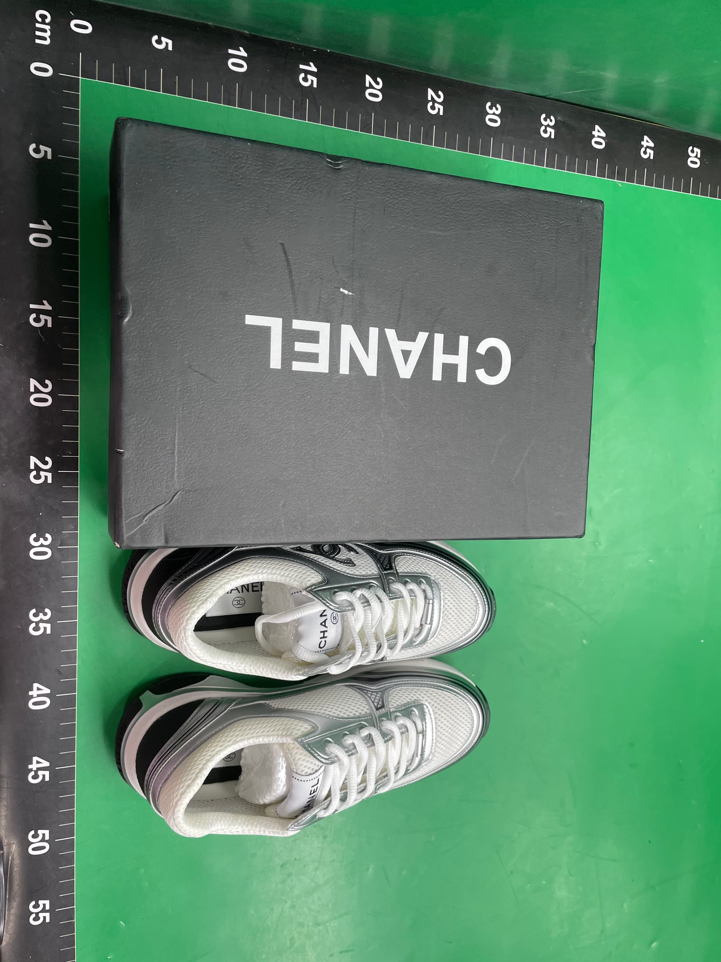 Cross-border Silver Corner King Women's Shoes Show Sneakers Running Shoes Mesh Thick Bottom Casual Height Increase Large Size Torre Shoes — miniatura QC 4