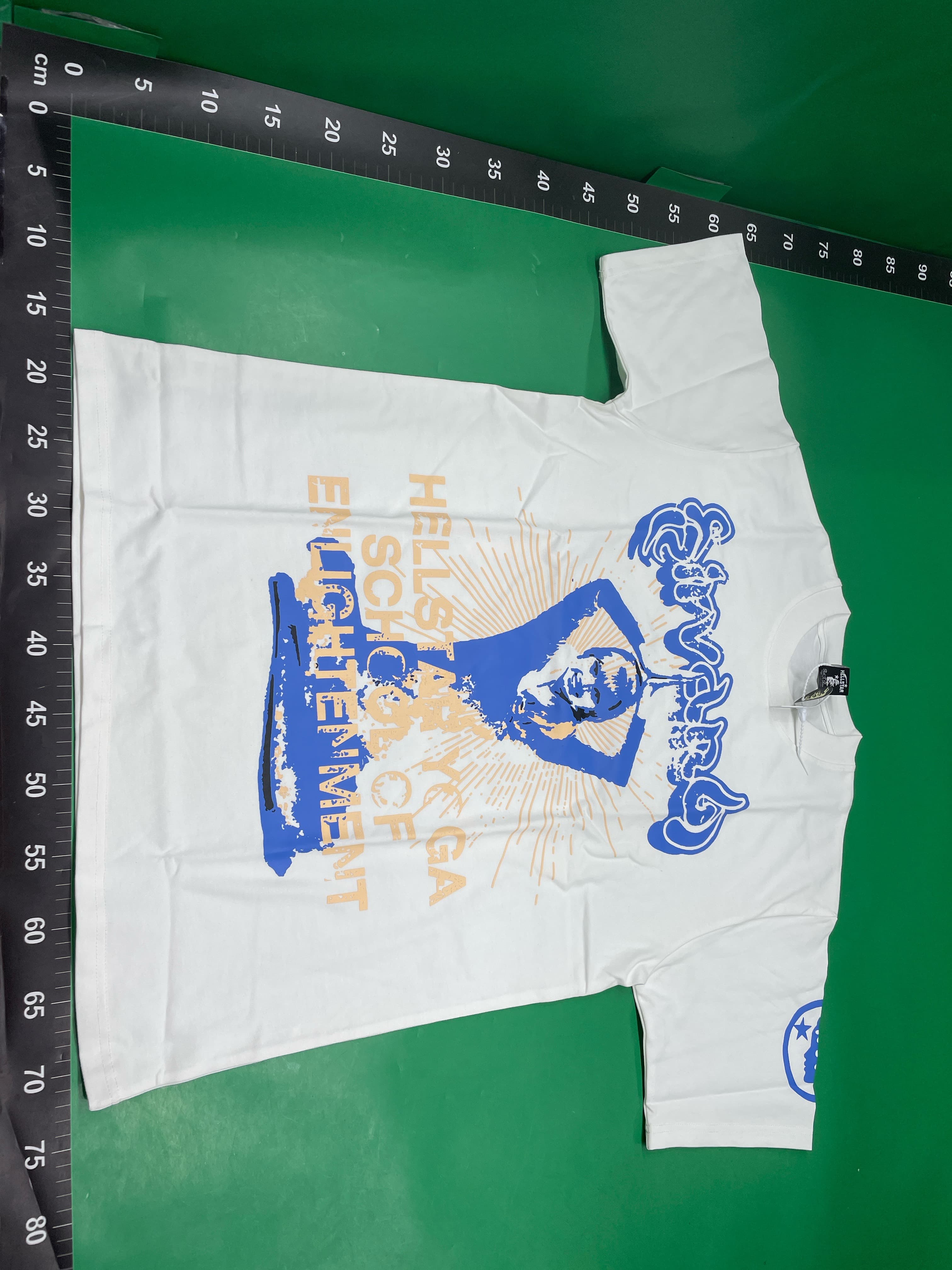 2023 SS Hellstar Studios T-shirt 欧美潮牌纯棉印花宽松短袖tee — foto QC 1