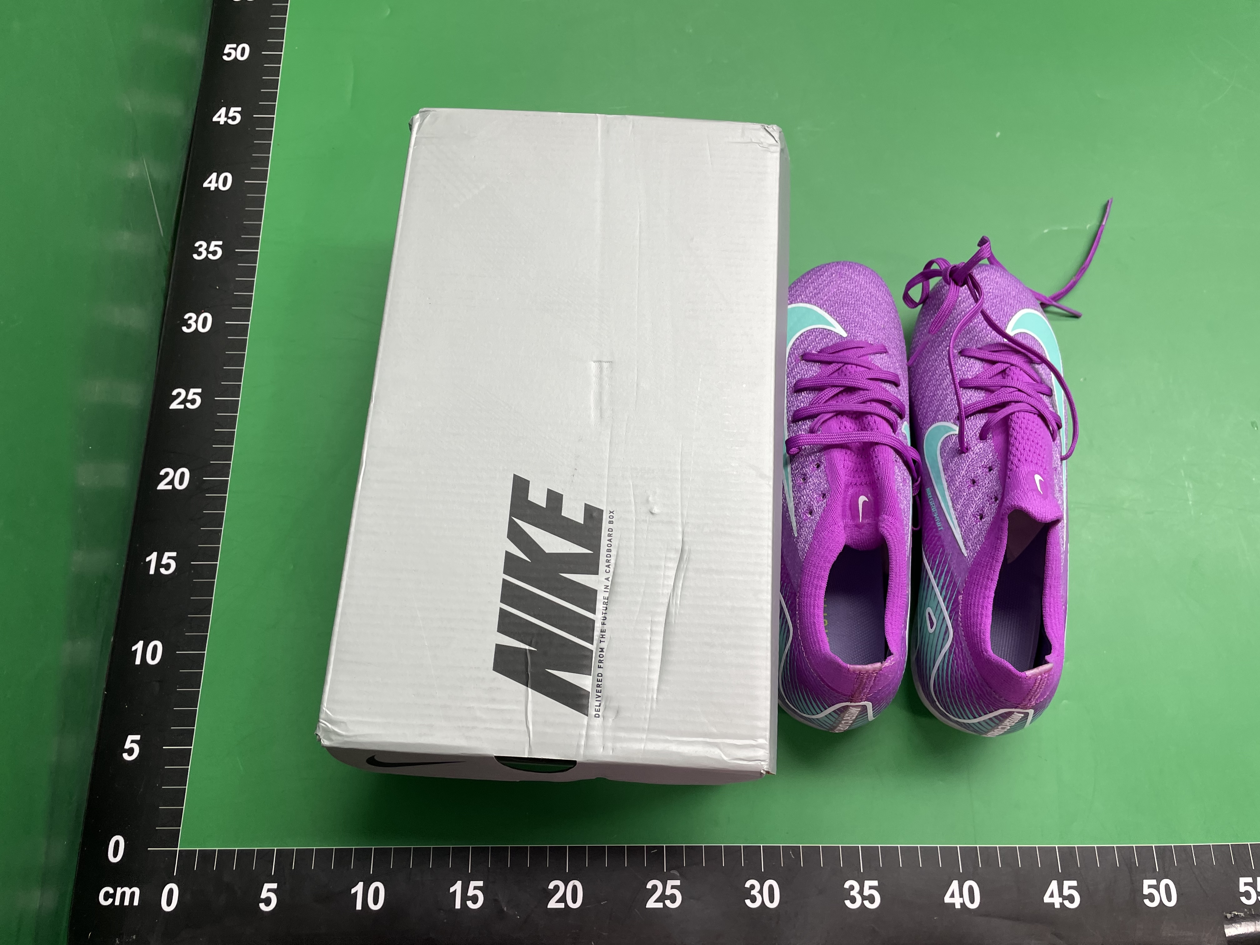 跨境新款刺客16足球鞋FG长钉气垫针织防水brand soccer shoes — miniatura QC 6