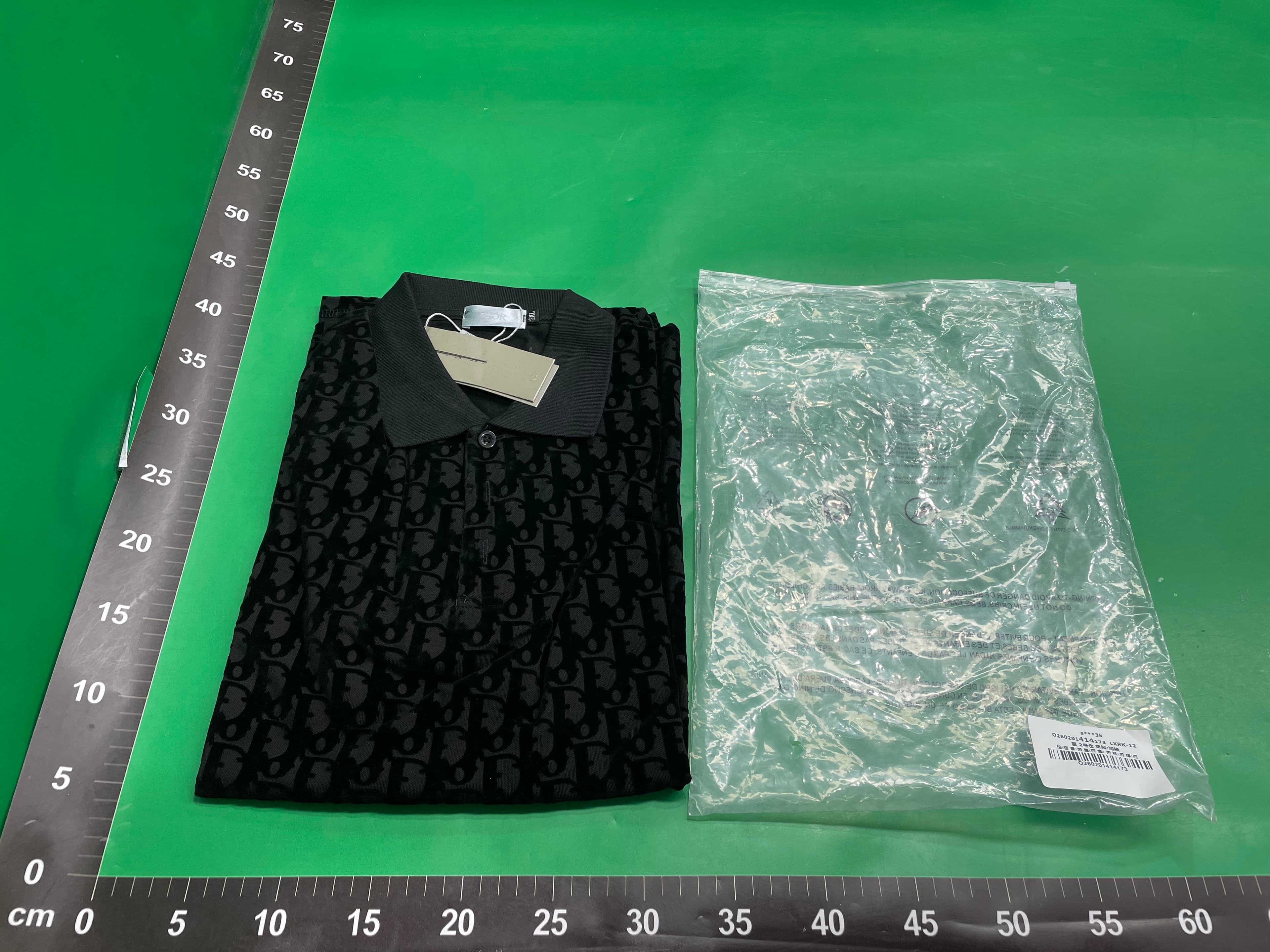 跨境正确版polo衫男士翻领纯色商务休闲提花针织短袖休闲百搭 — miniatura QC 5