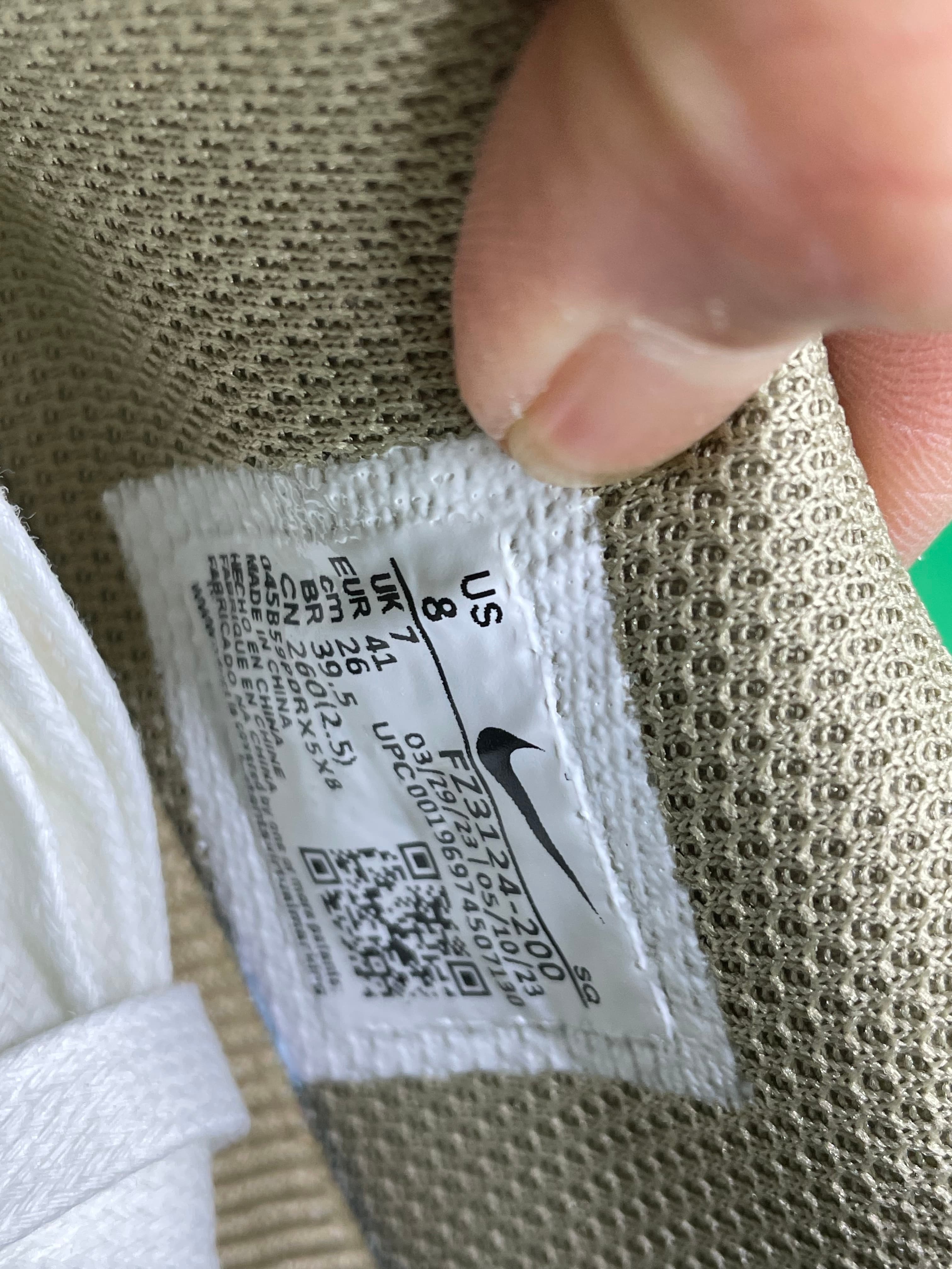 跨境高品质 AJ1倒钩 travis联名款 TS闪电白蓝 复古低帮篮球鞋 — miniatura QC 5