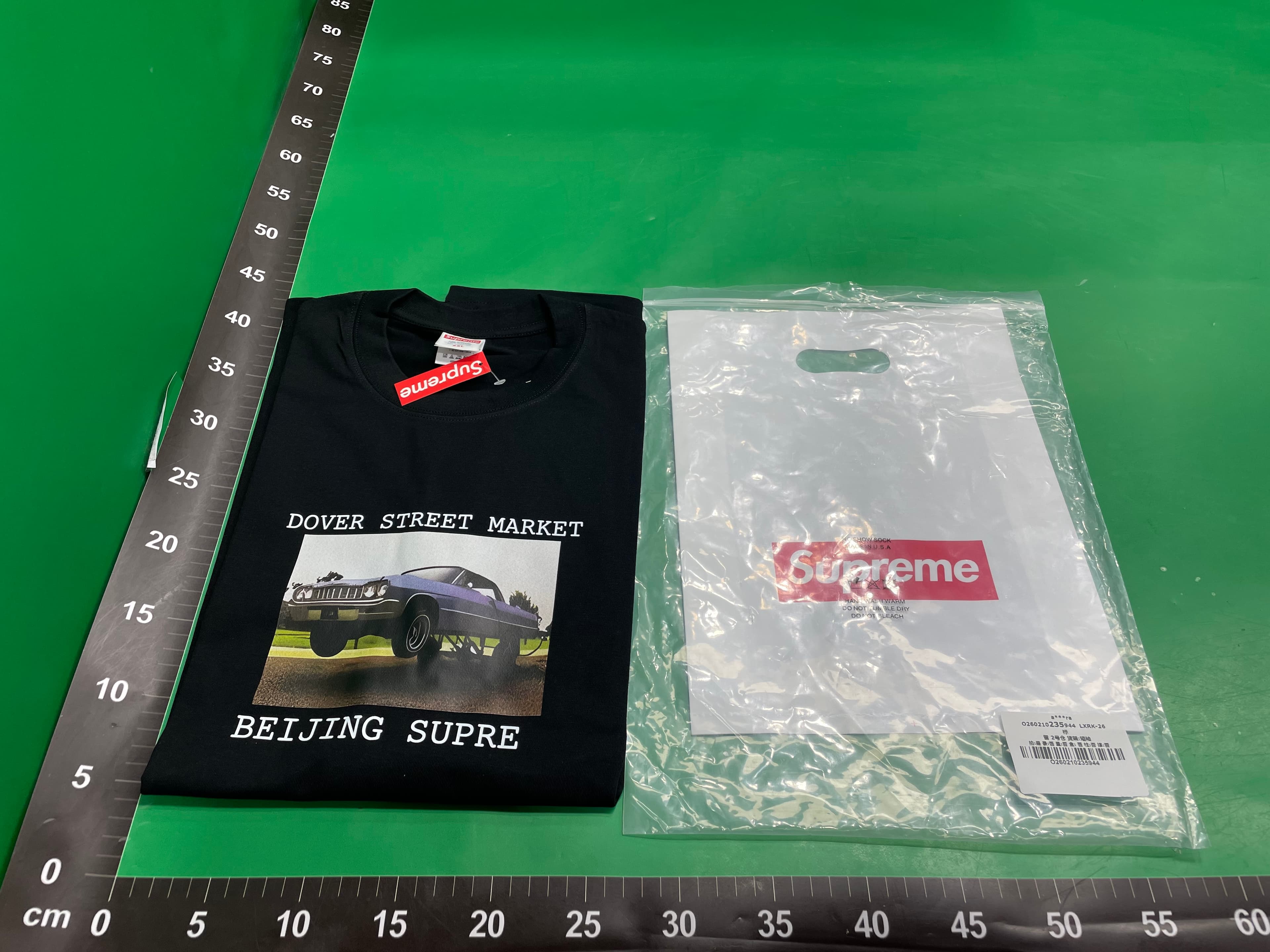 高品跨境美潮Supreme字母印花T恤BOX圆领短袖男女宽松休闲T恤男女 — miniatura QC 5