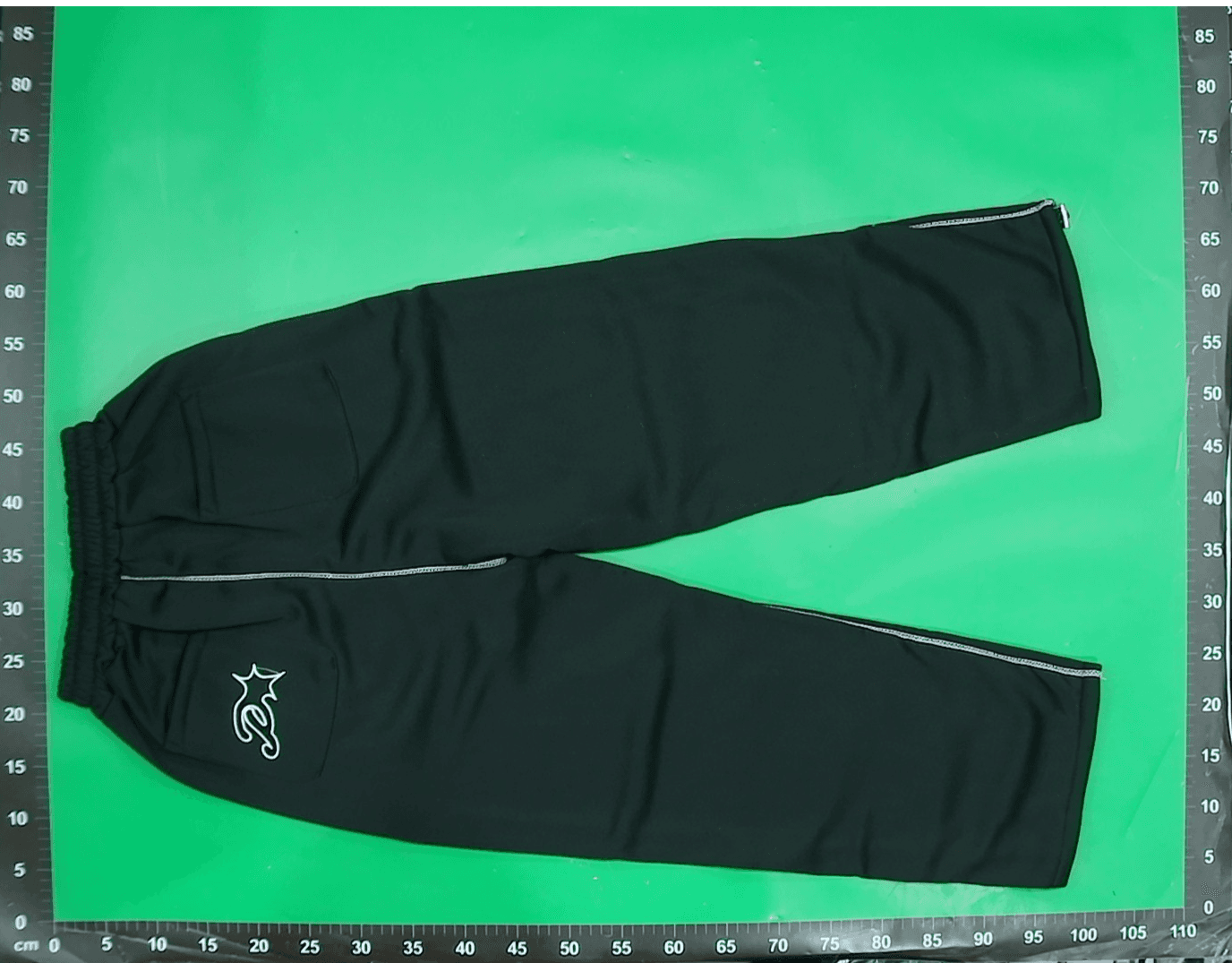 欧美嘻哈字母印花运动裤y2k街头宽松阔腿裤抽绳直筒裤Sweatpants — miniatura QC 3