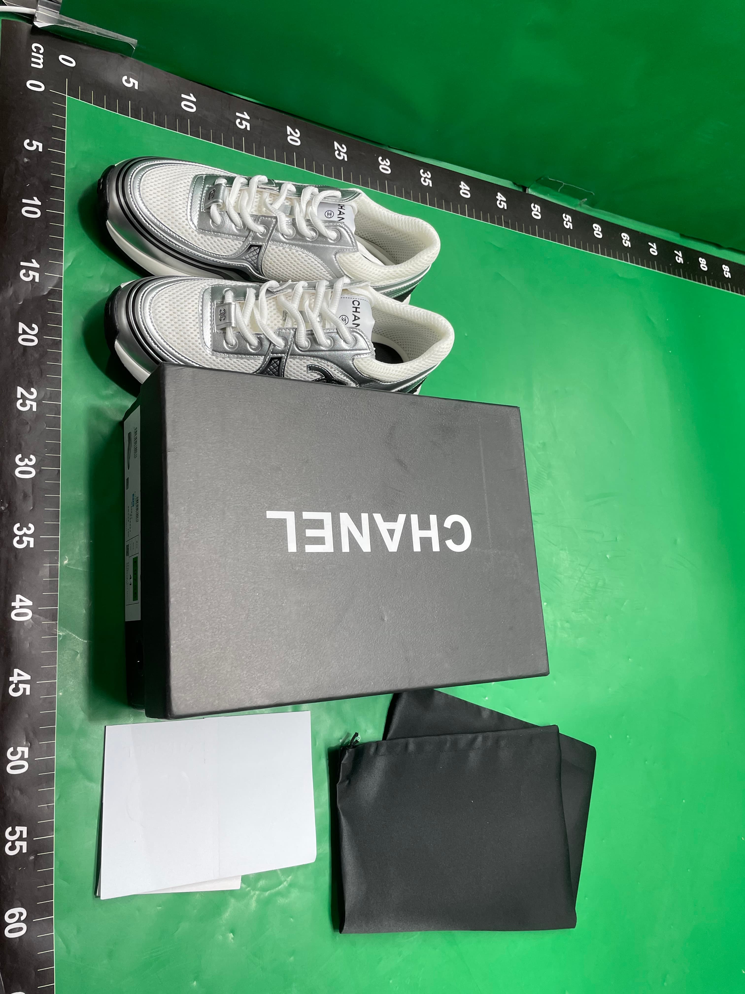 Cross-border Silver Corner King Women's Shoes Show Sneakers Running Shoes Mesh Thick Bottom Casual Height Increase Large Size Torre Shoes — miniatura QC 3