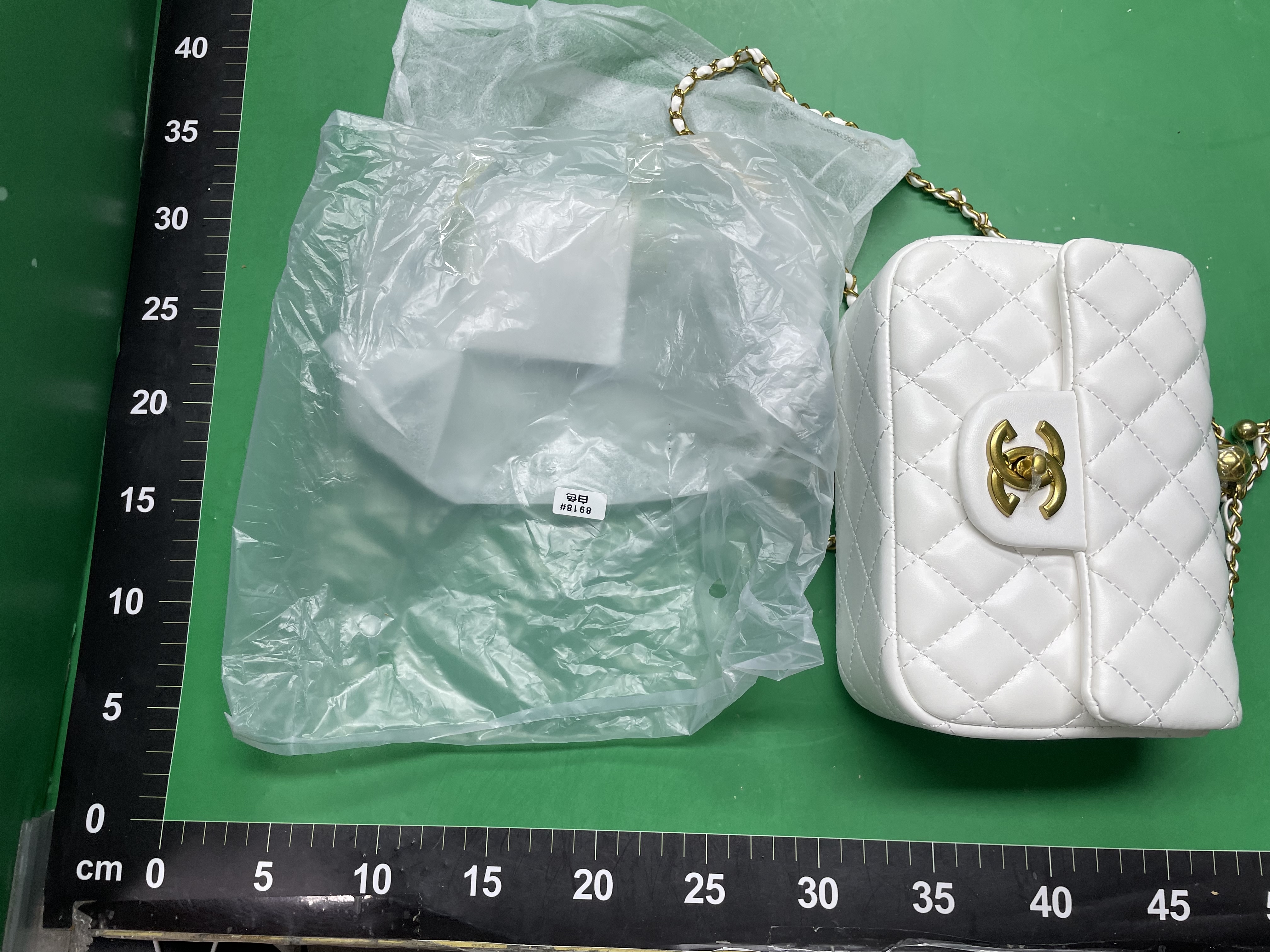 名牌包包2026新款潮时尚单肩包小香风菱格链条金珠方胖子真皮女包 — miniatura QC 5