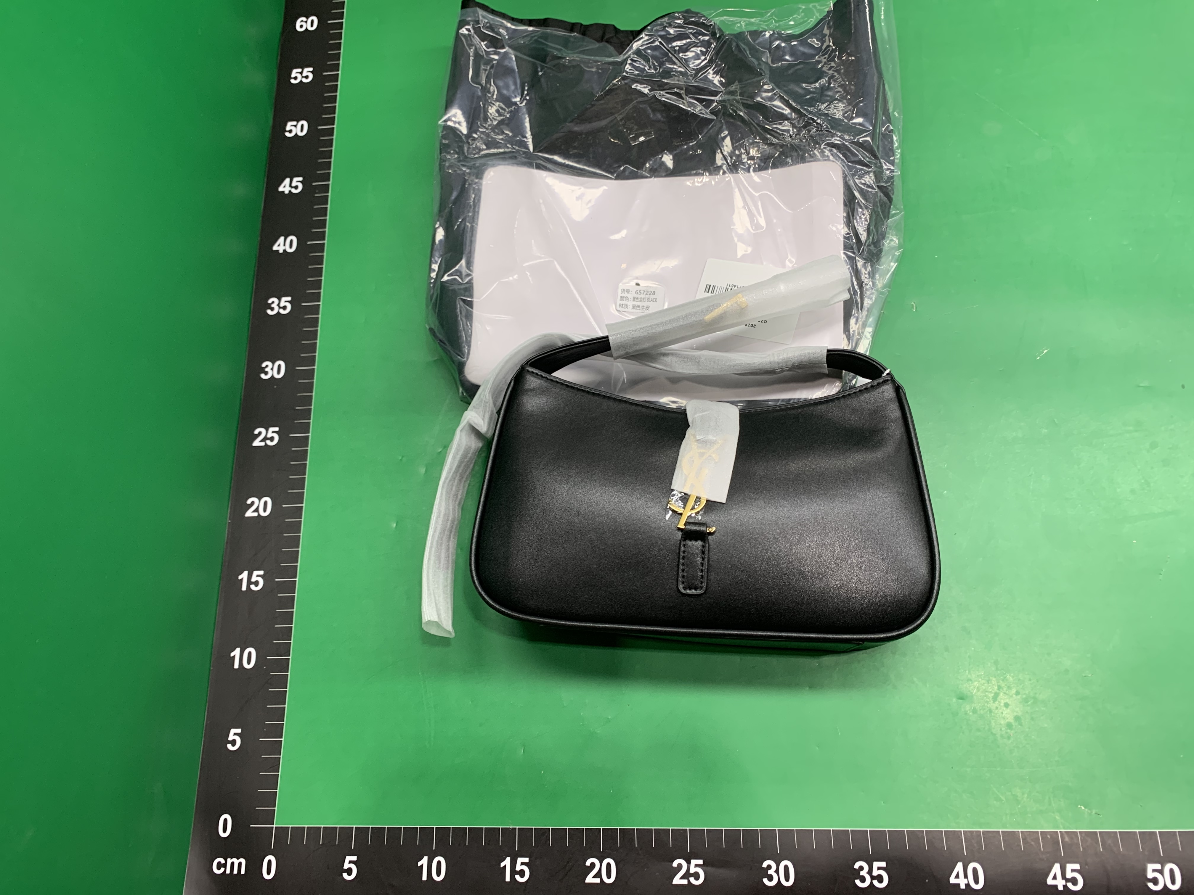 高级感杨树林le57腋下包真皮手提hobo鳄鱼纹百搭小众单肩法棍女包 — miniatura QC 3