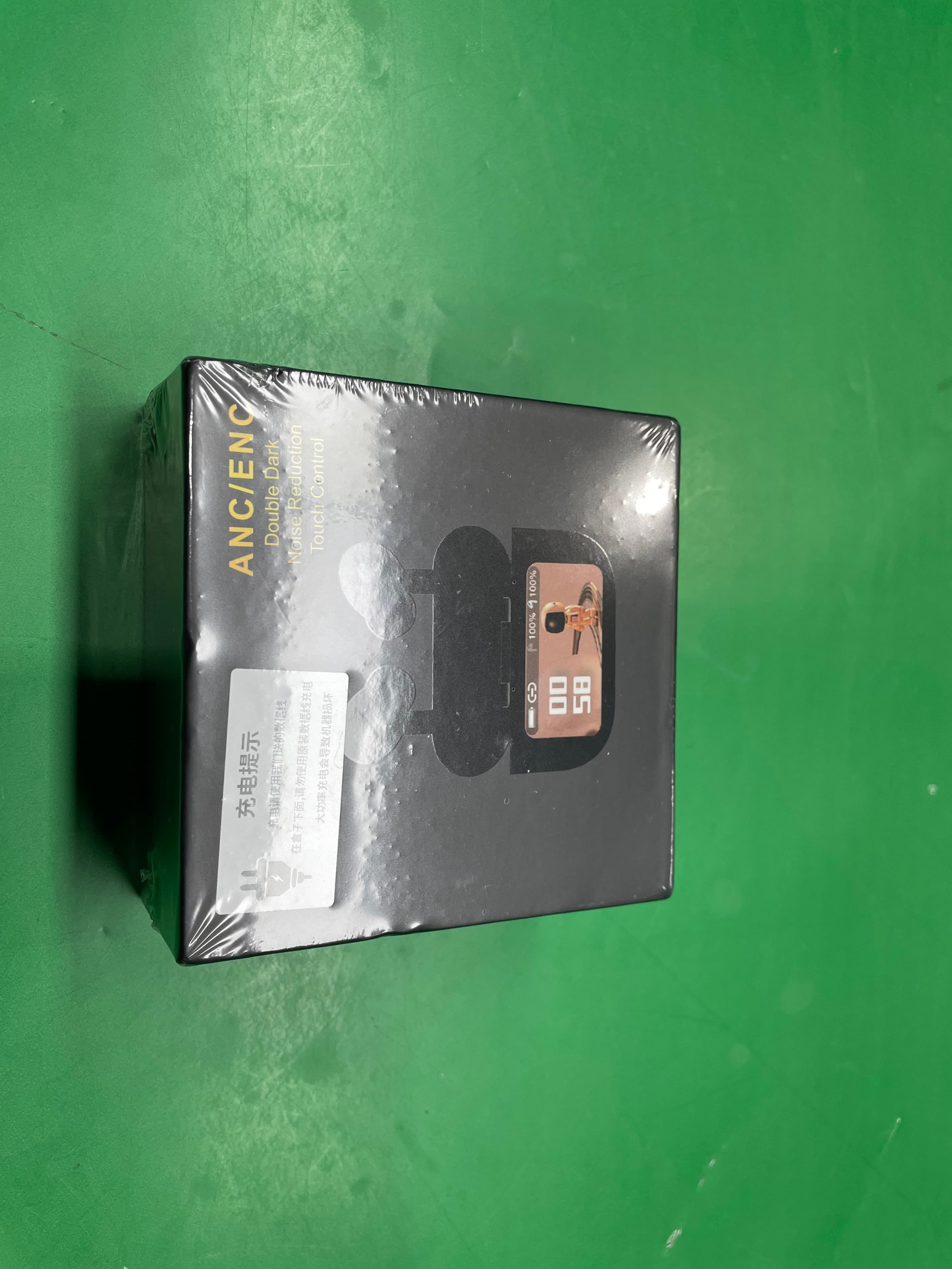 跨境外贸 V8显示屏A9pro彩屏无线入耳式TWS降噪蓝牙耳机ANC长续航 — miniatura QC 3