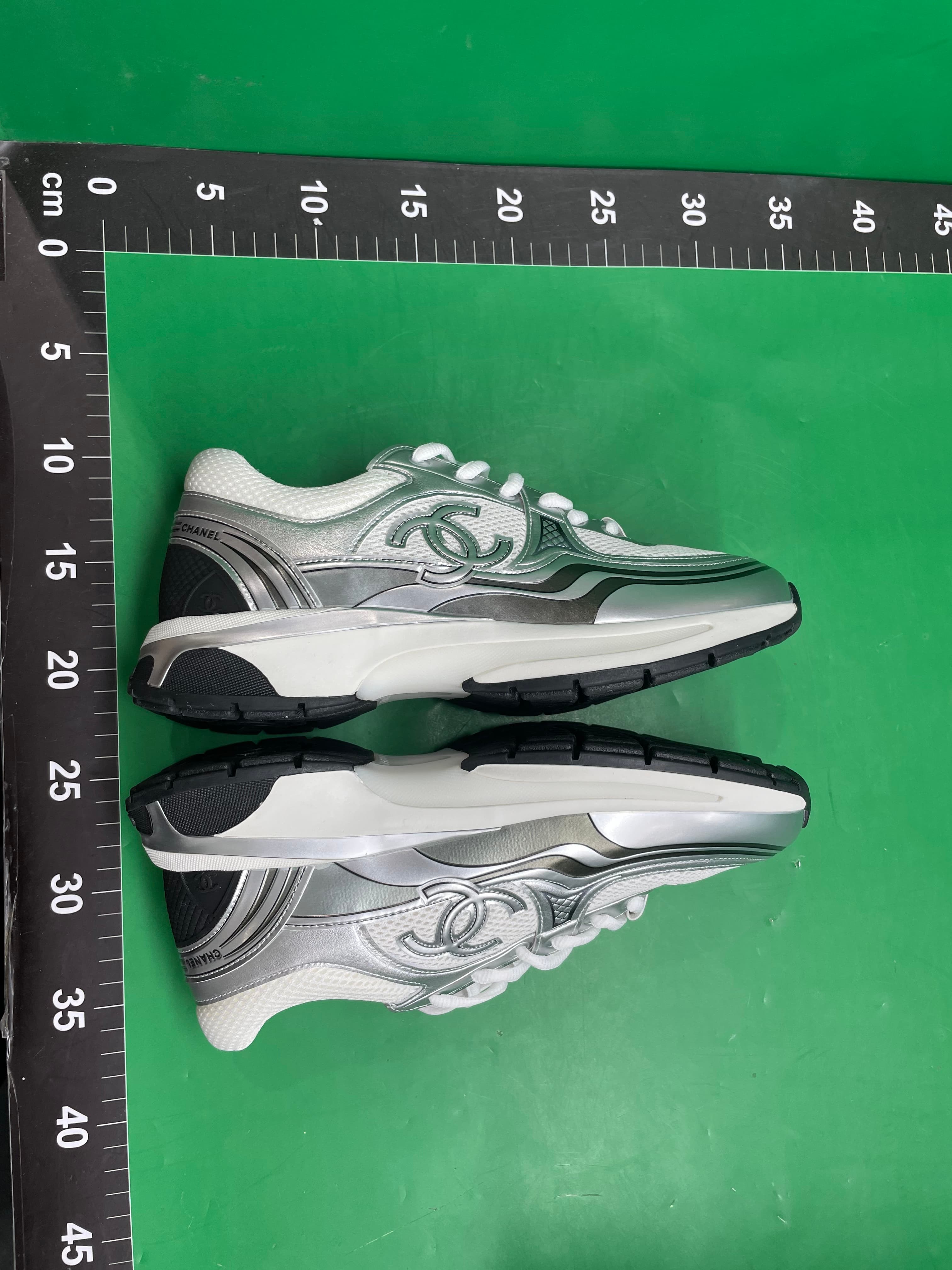 Cross-border Silver Corner King Women's Shoes Show Sneakers Running Shoes Mesh Thick Bottom Casual Height Increase Large Size Torre Shoes — miniatura QC 6