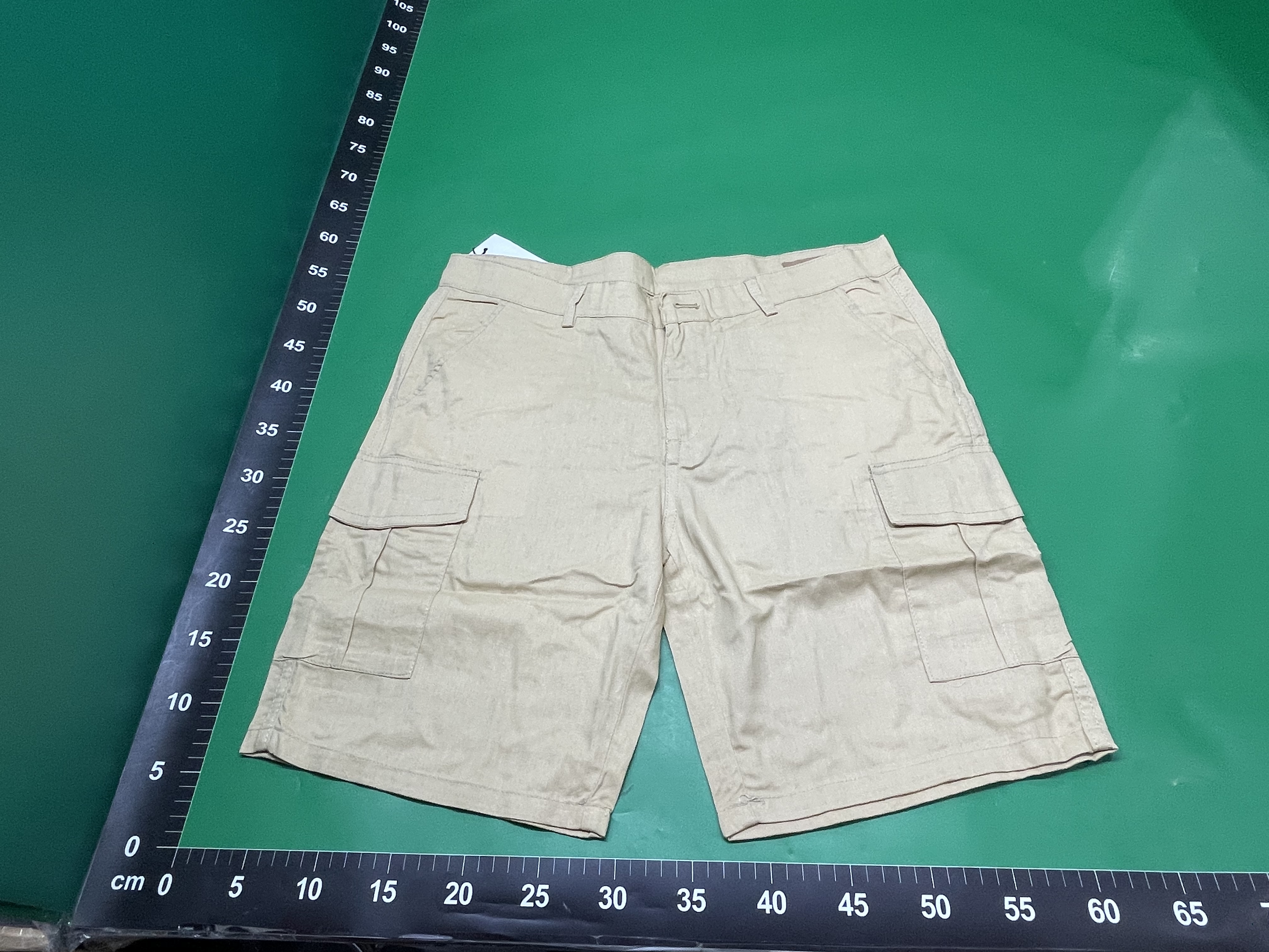 外贸工装短裤男士潮牌大码宽松直筒水洗多口袋休闲潮流五分裤 — miniatura QC 2