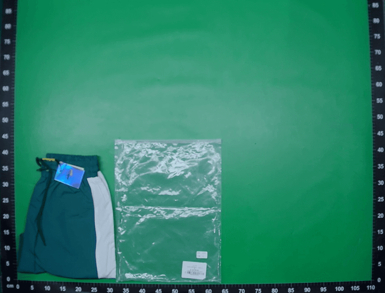 corteiz shorts美潮高街夏季运动休闲撞色徽章刺绣梭织速干短裤男 — miniatura QC 5