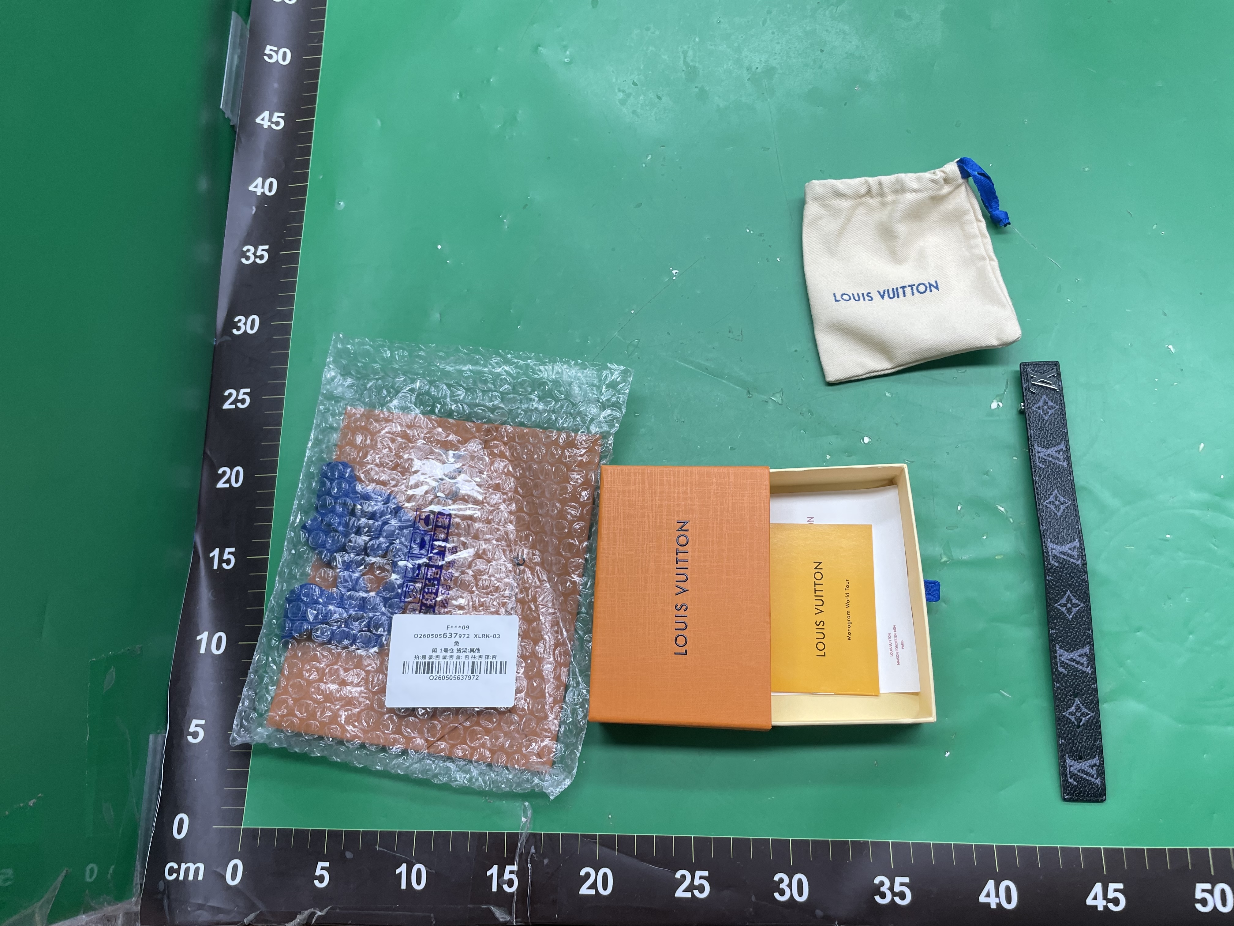 手环新款欧美风ins爆款皮字母手环皮带 — miniatura QC 3