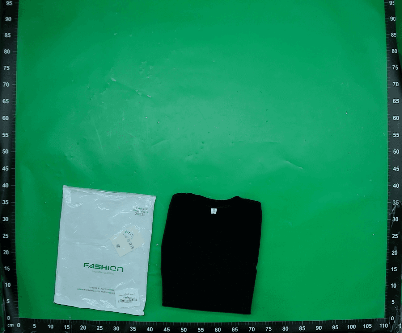 cleanfit黑色条纹针织短袖男款夏季弹力冰丝t恤小领口内搭打底衫 — miniatura QC 5