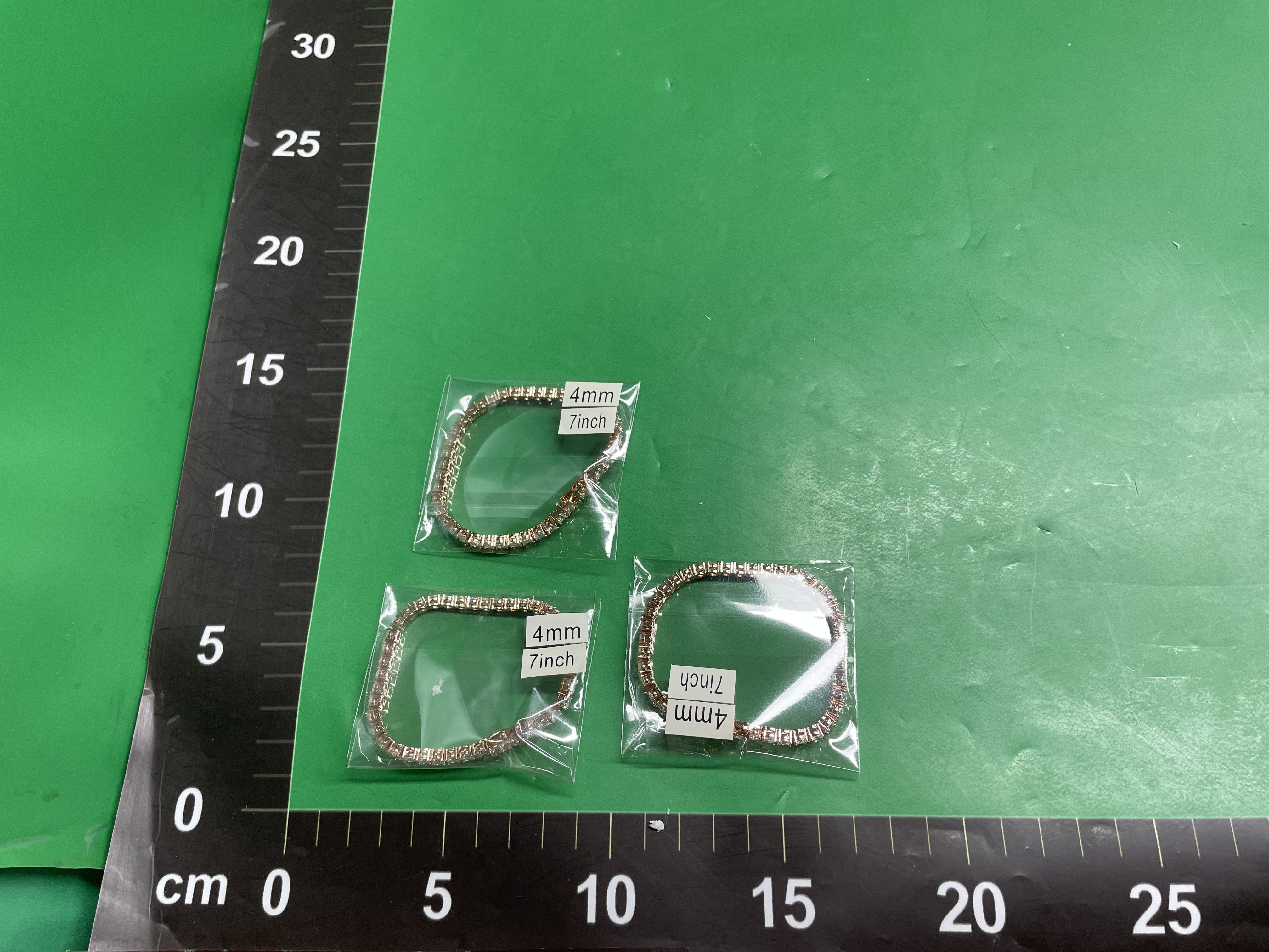 欧美项链男嘻哈网球链3mm 4mm 5mm单排锆石项链tennis chain跨境 — miniatura QC 3