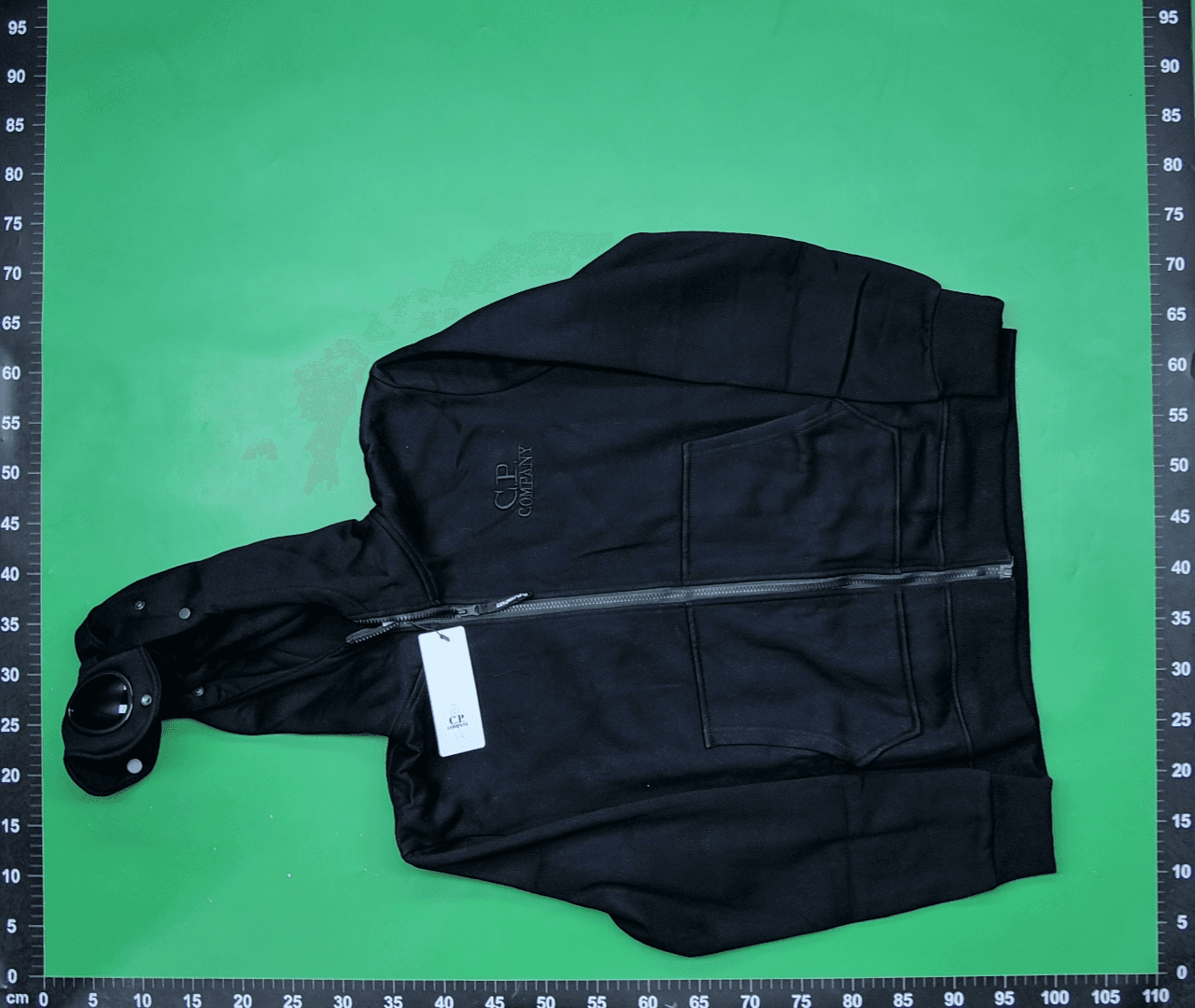 Men Round Lens CP Sweatshirt Pullover Pure Cotton Hooded连帽 — miniatura QC 2