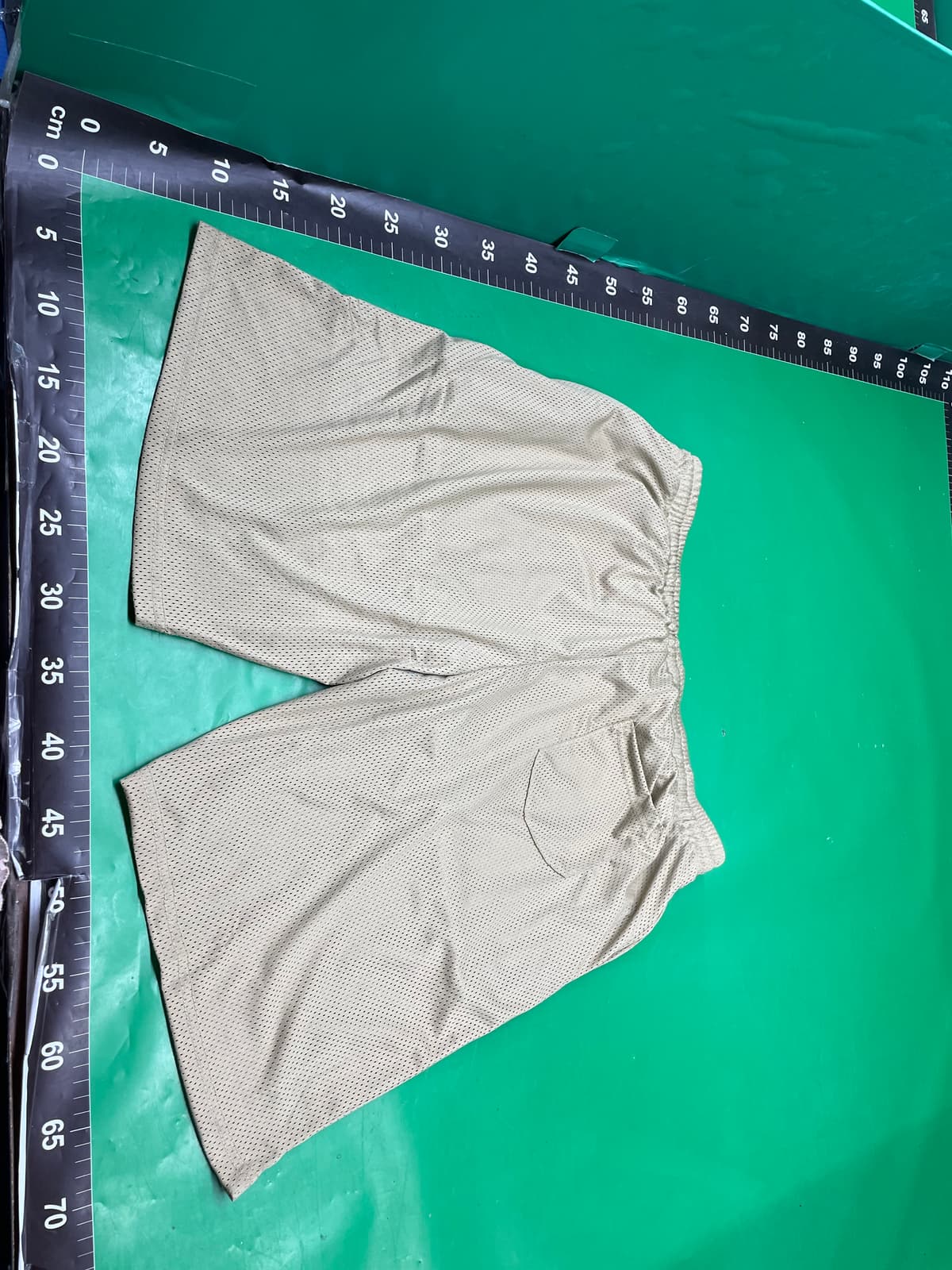 FOG FCAR OF GOD复线 ESSENTIALS 短裤男网眼健身速干潮牌五分裤 — foto QC 1