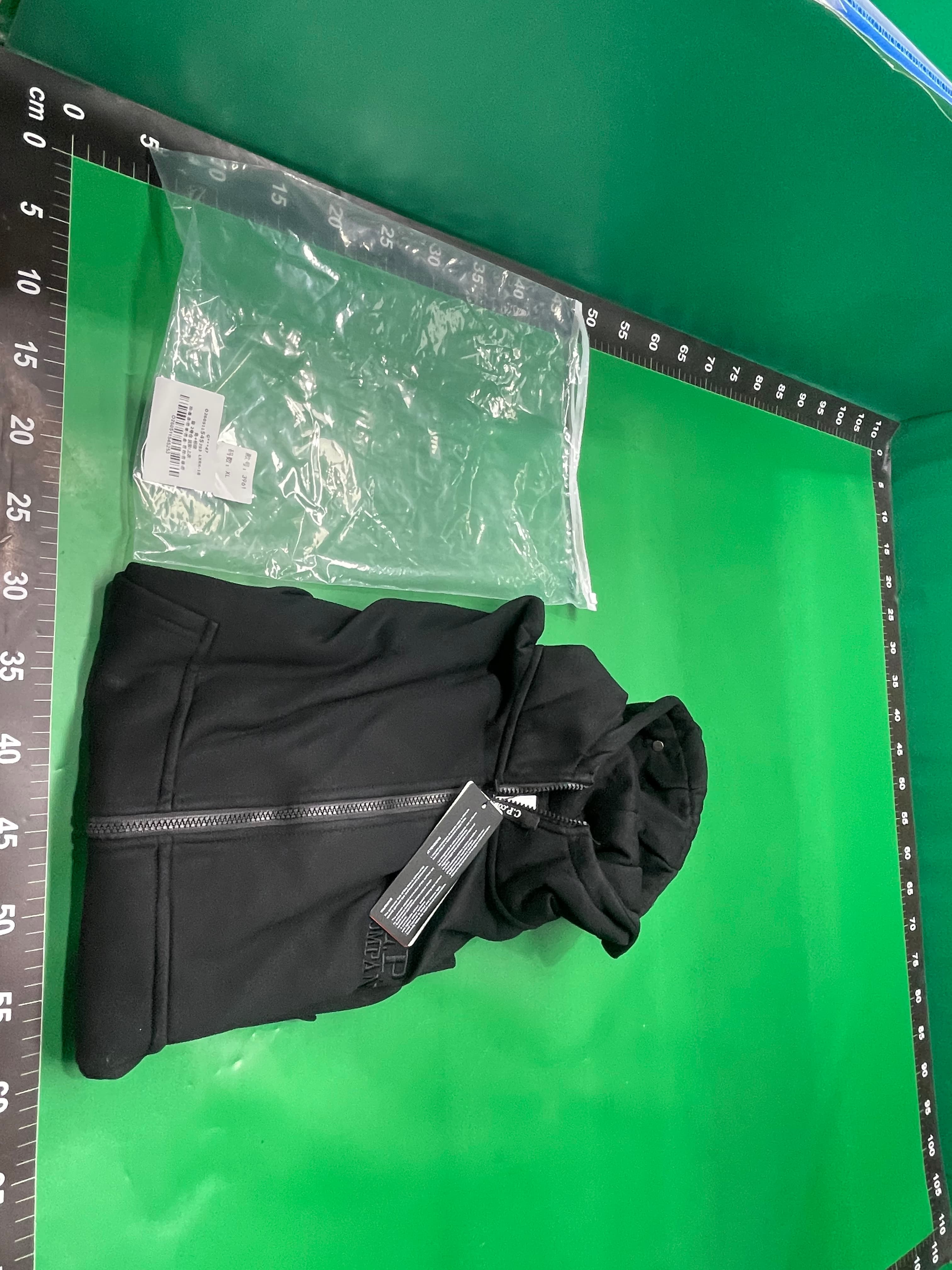 Men Round Lens CP Sweatshirt Pullover Pure Cotton Hooded连帽 — foto QC 1