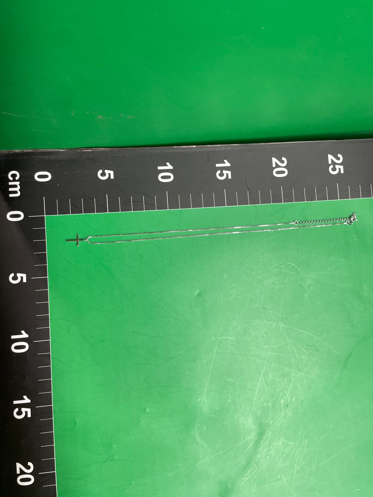夏季新款极简十字架银项链女轻奢小众锁骨链网红同款源头工厂批发 — foto QC 1