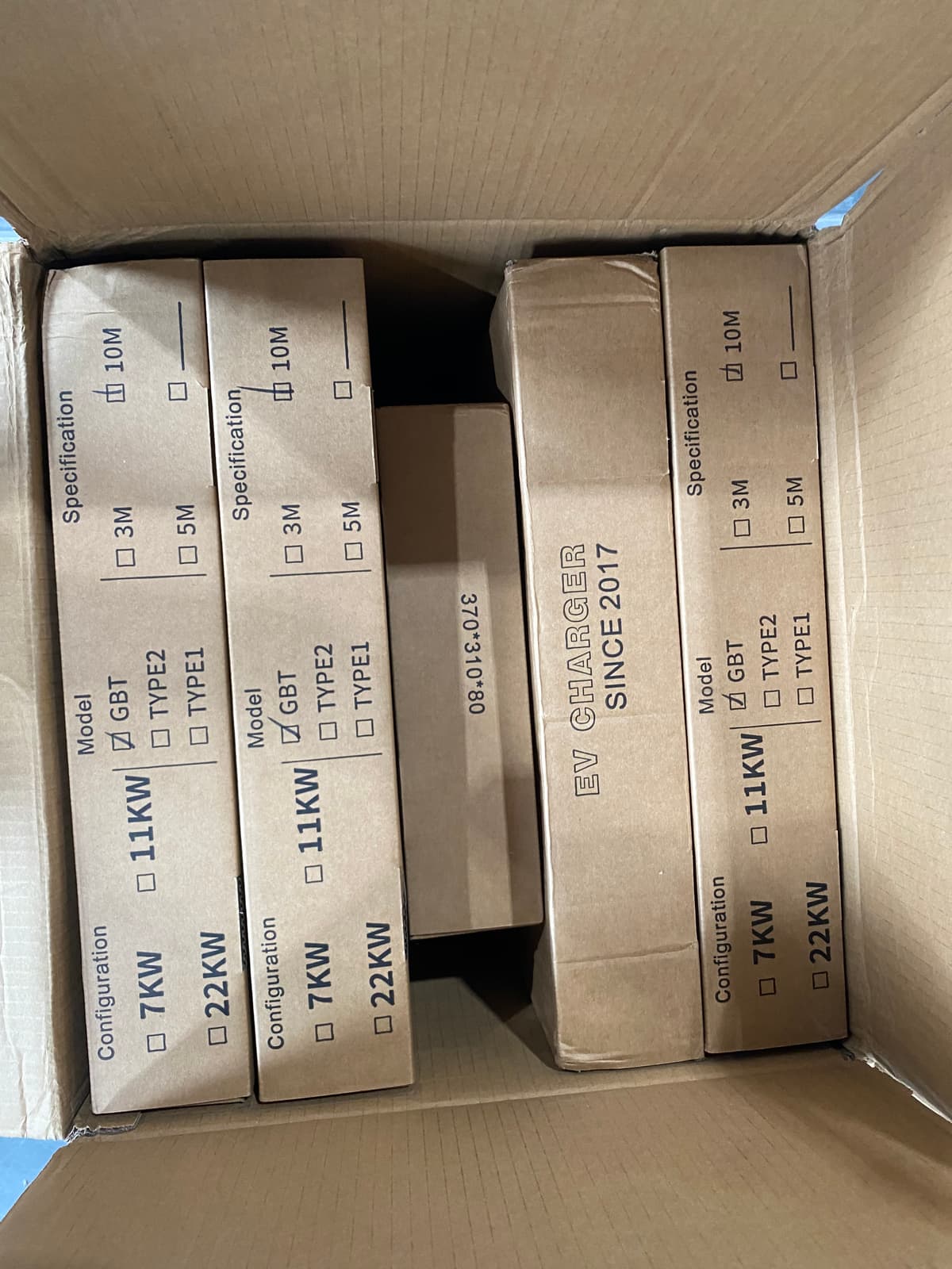 出口欧标7KW家用交流充电桩新能源电动汽车通用器工程项目工厂 — foto QC 1