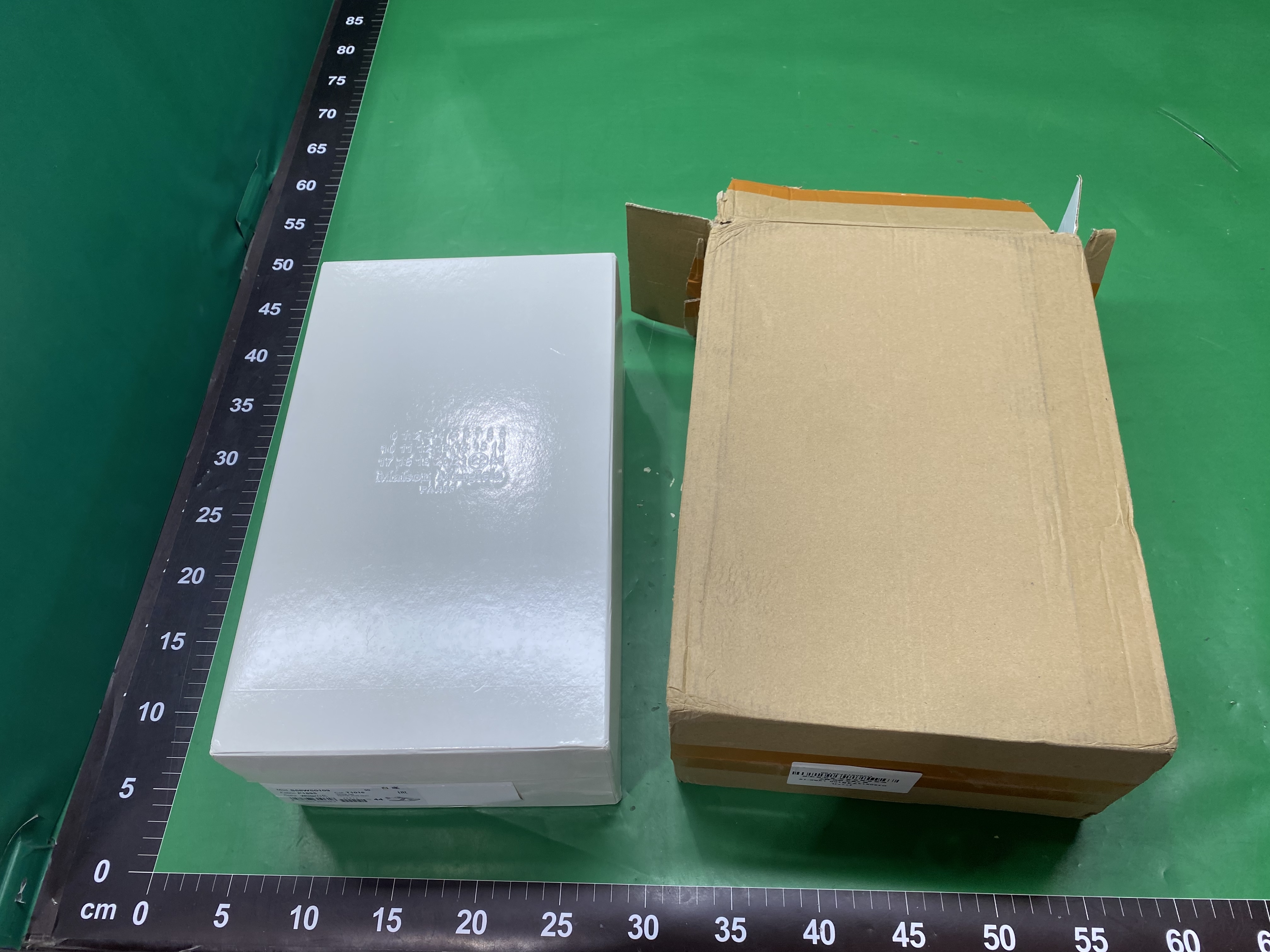 高定小众经典复古百搭涂鸦泼墨德训鞋男女同款情侣真皮小白鞋板鞋 — miniatura QC 5