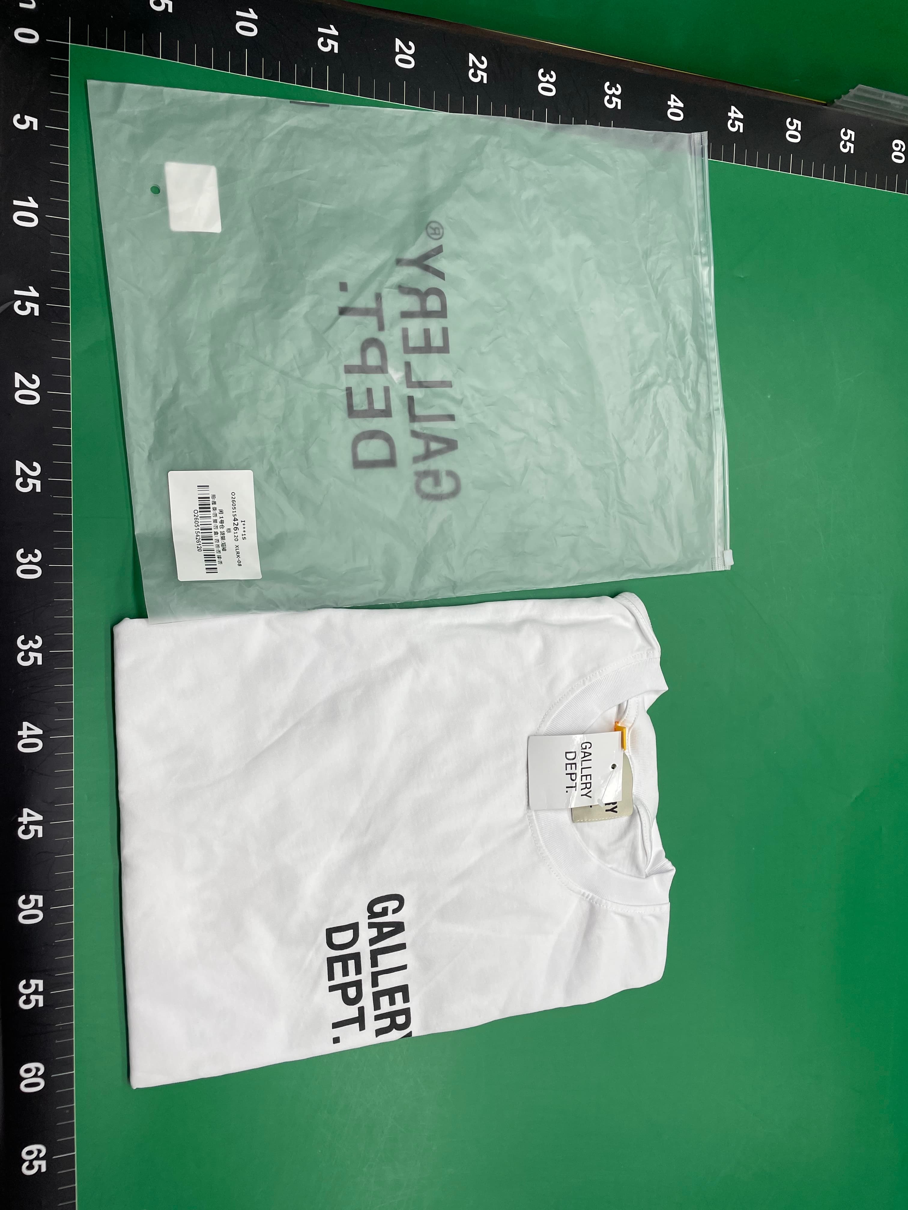 外贸批发美式潮牌GALLERY DEP基础款字母经典logo标语短袖男女t恤 — miniatura QC 4