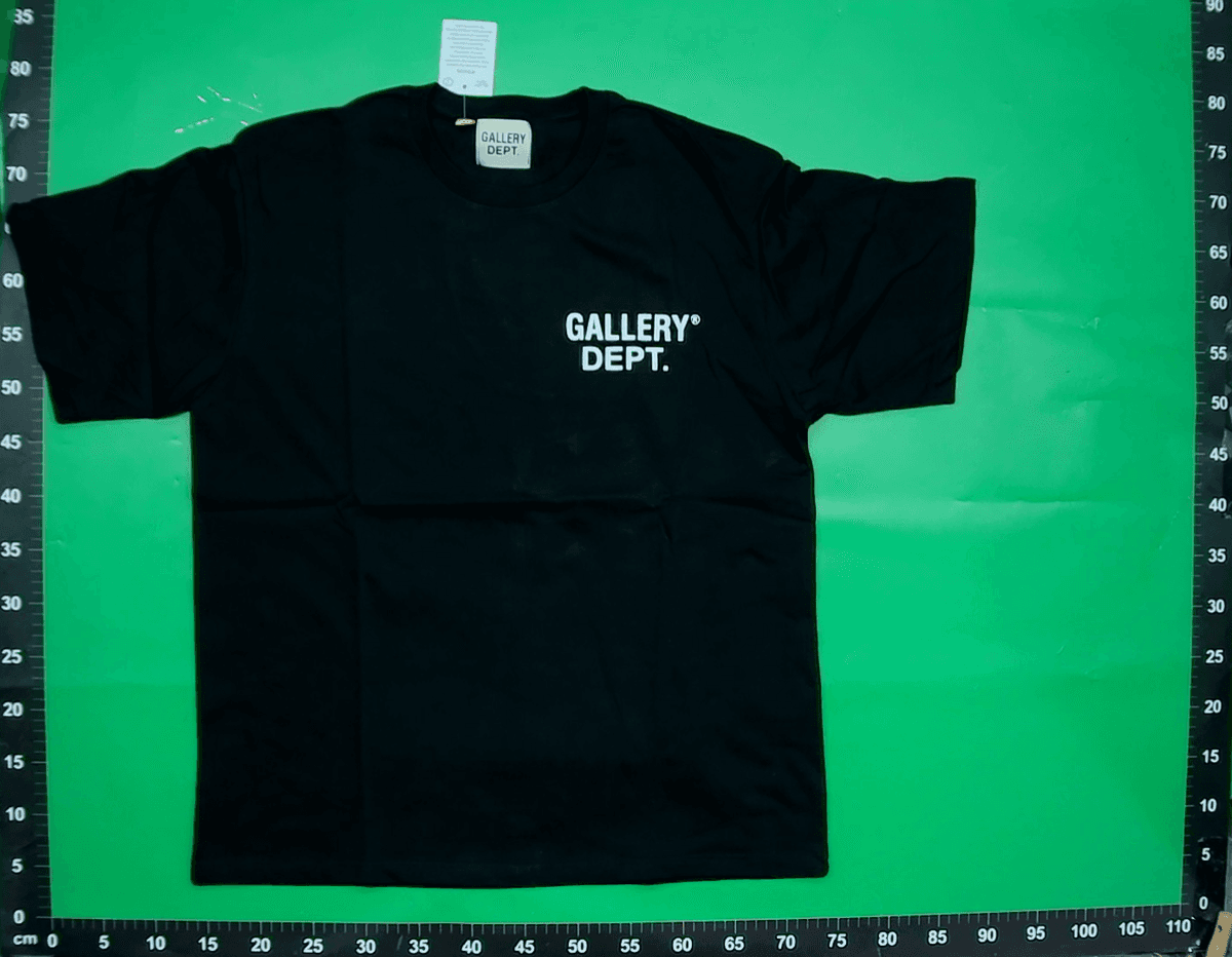 外贸批发美式潮牌GALLERY DEP基础款字母经典logo标语短袖男女t恤 — miniatura QC 5