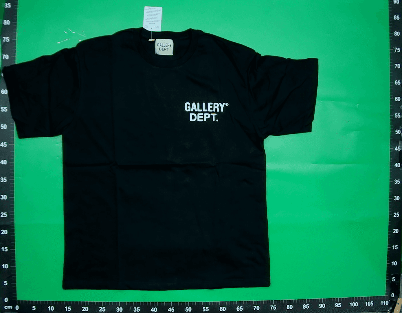 外贸批发美式潮牌GALLERY DEP基础款字母经典logo标语短袖男女t恤 — miniatura QC 3