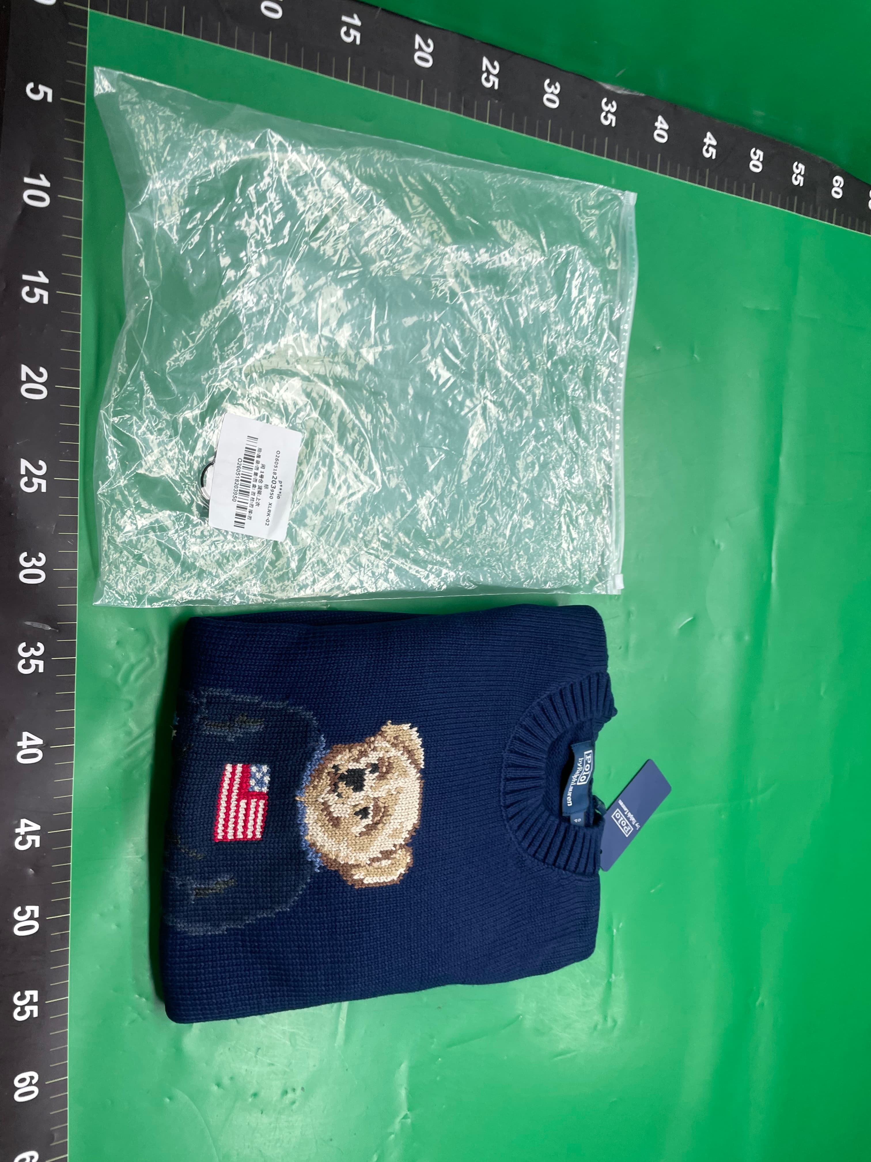 女装毛衣Bear小熊AW25刺绣纯棉圆领长袖针织上衣 — miniatura QC 6