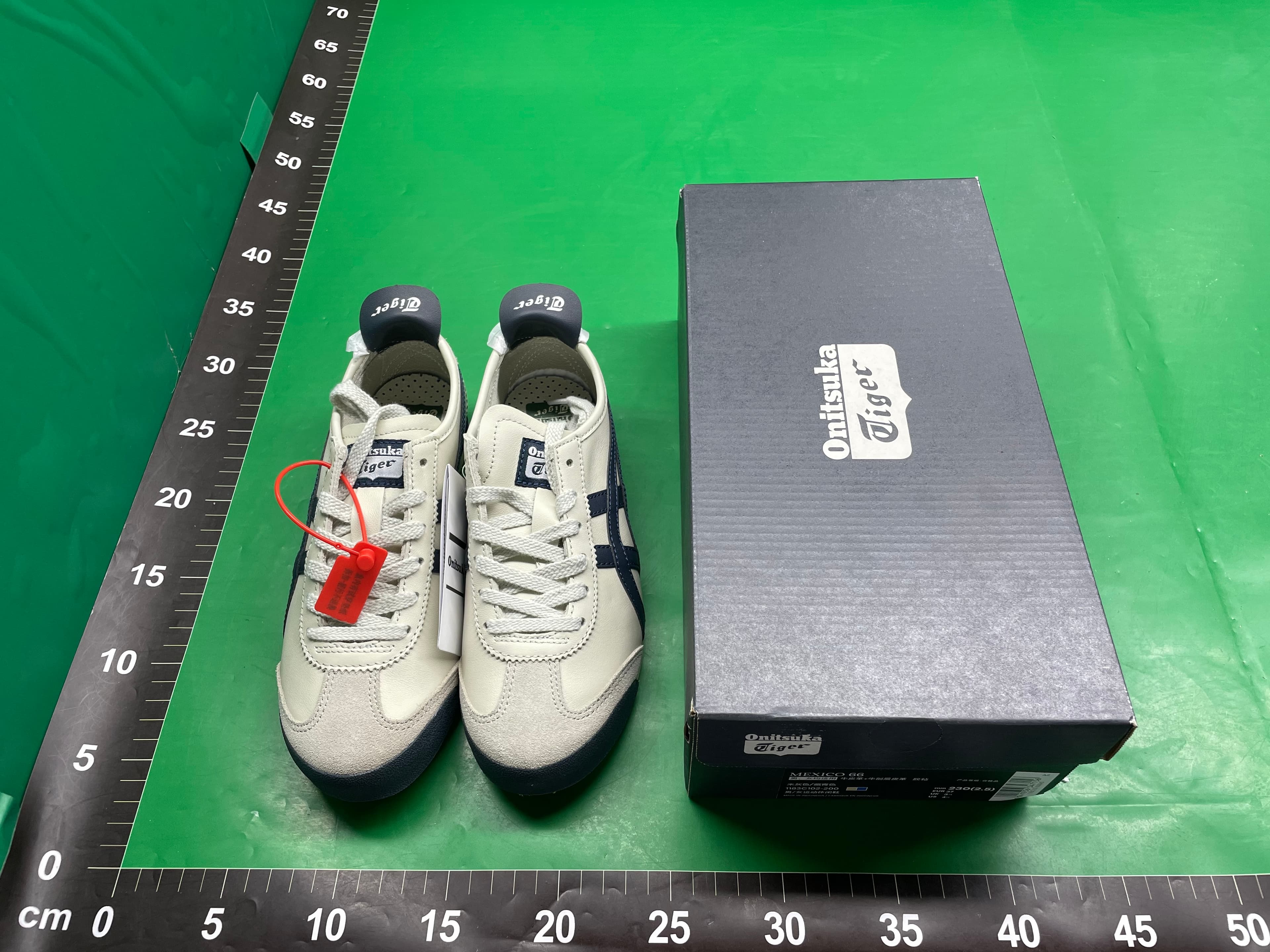 TOP版本！Asi*cs 鬼冢虎 Mexico 66 四联官方吊牌 乳胶组合鞋垫、羊皮纸质中底 — miniatura QC 2