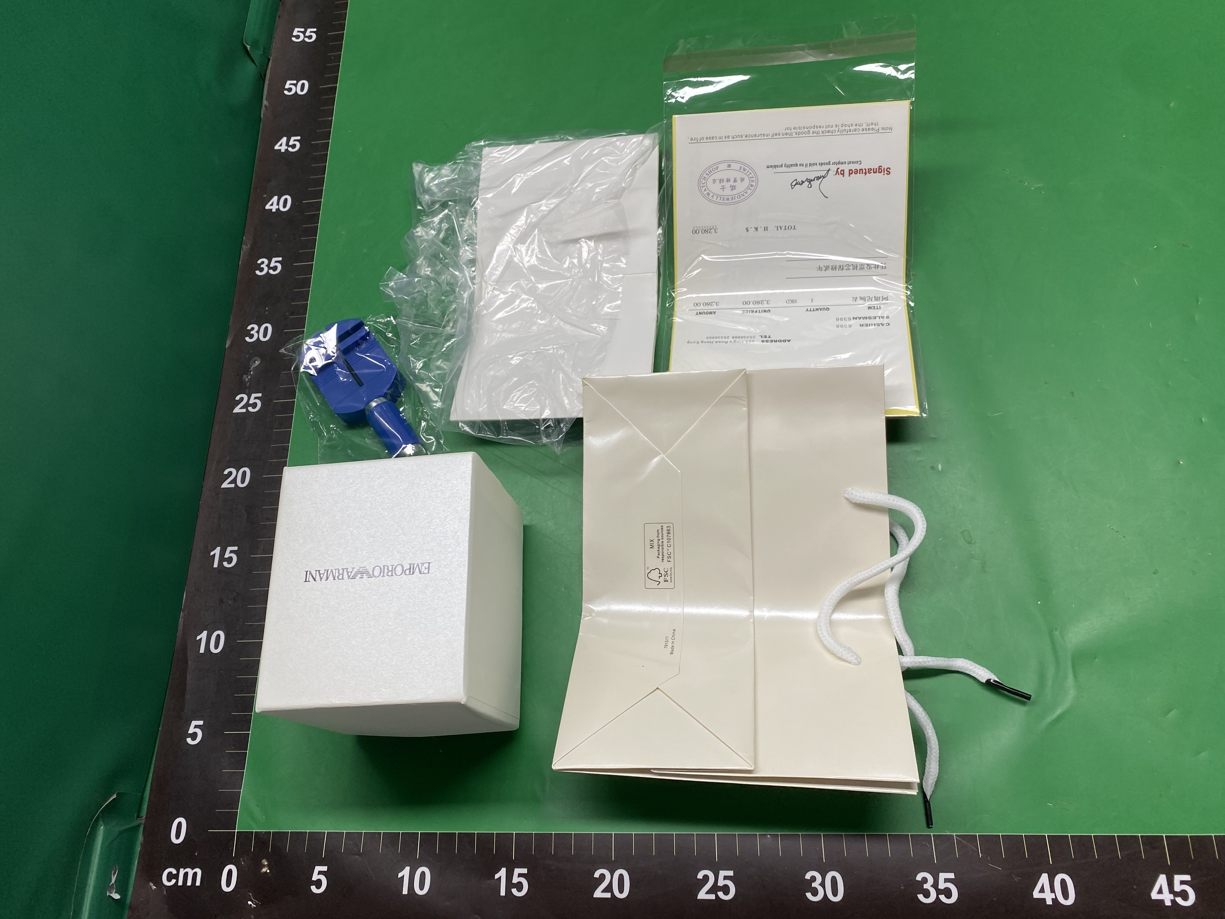 阿玛指针尼三眼多功能商务厂家批发石英表精钢带石英手表男 — miniatura QC 6