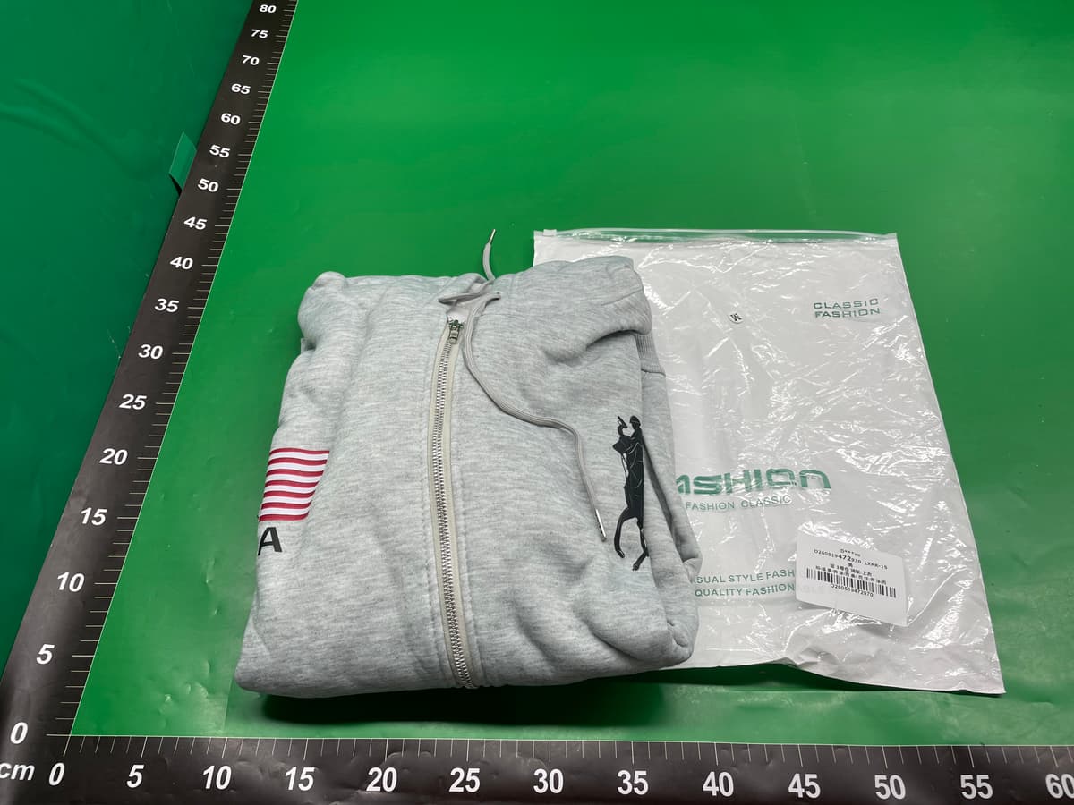 ins欧美批发3D印花拉链卫衣长袖套头连帽衫复古外套街头潮流y2k — miniatura QC 2