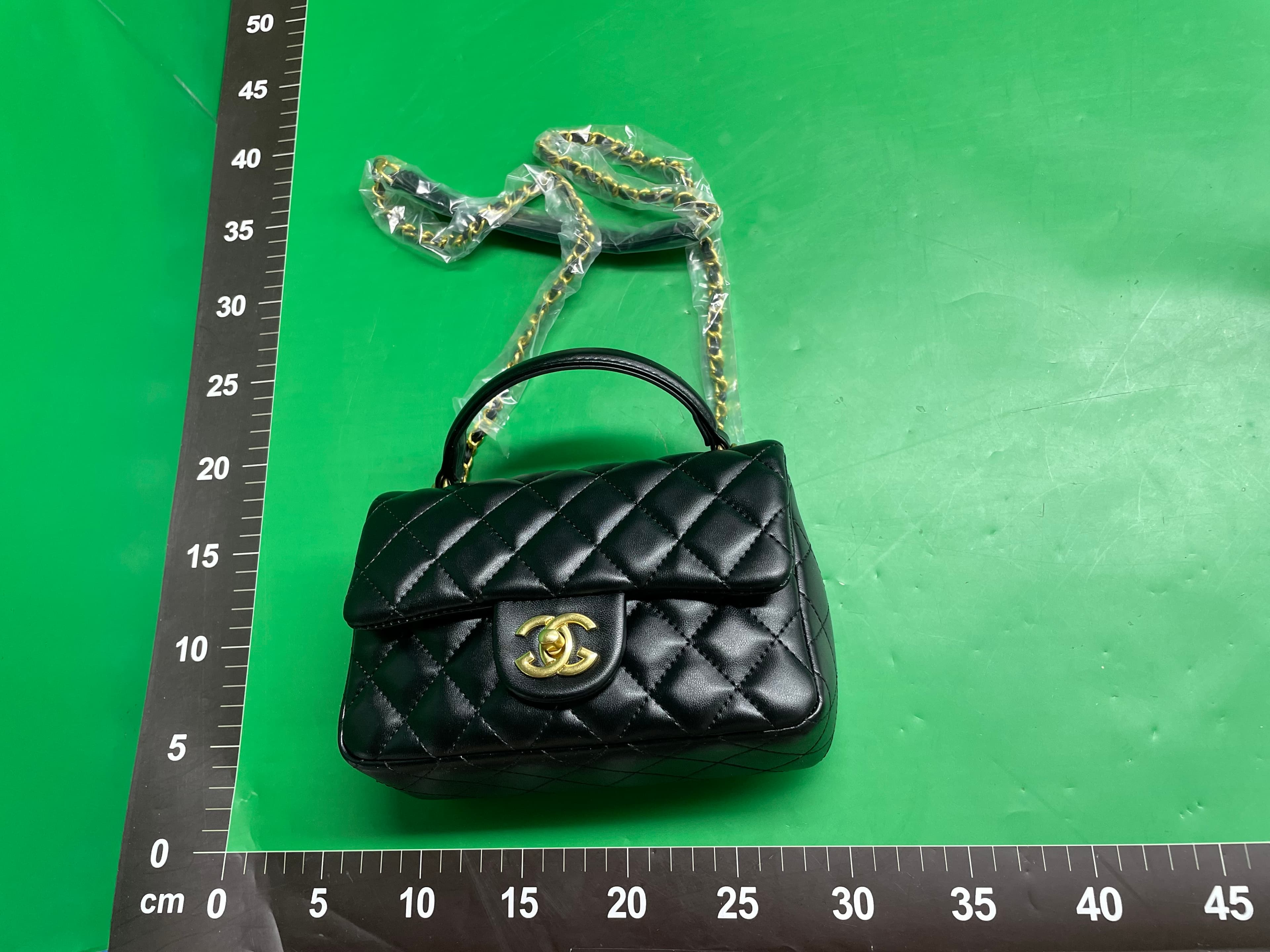 女士包包小香风菱格链条包手提包新款女包时尚百搭单肩包潮斜挎包 — foto QC 1