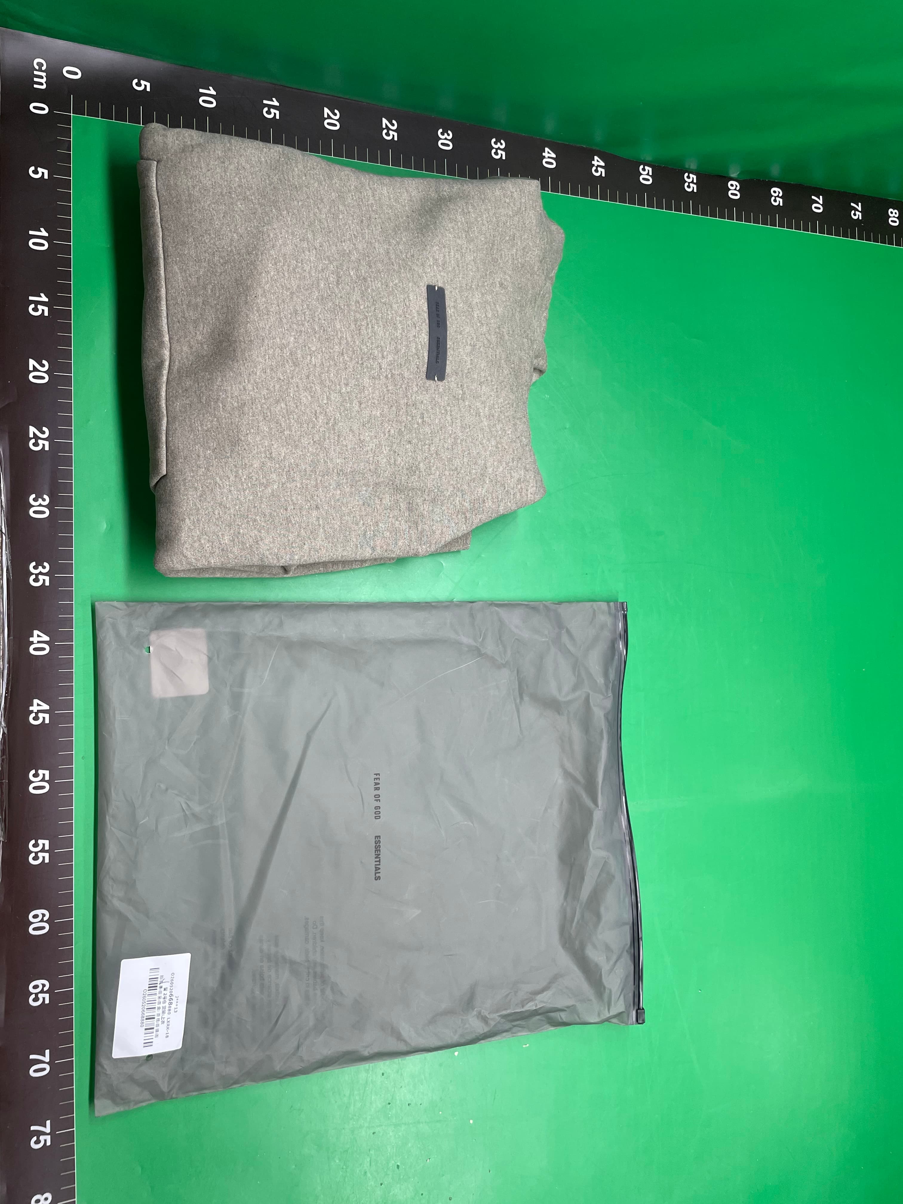EssentialsSS25Hoodie徽标字母后背印花经典款连帽卫衣 — miniatura QC 4