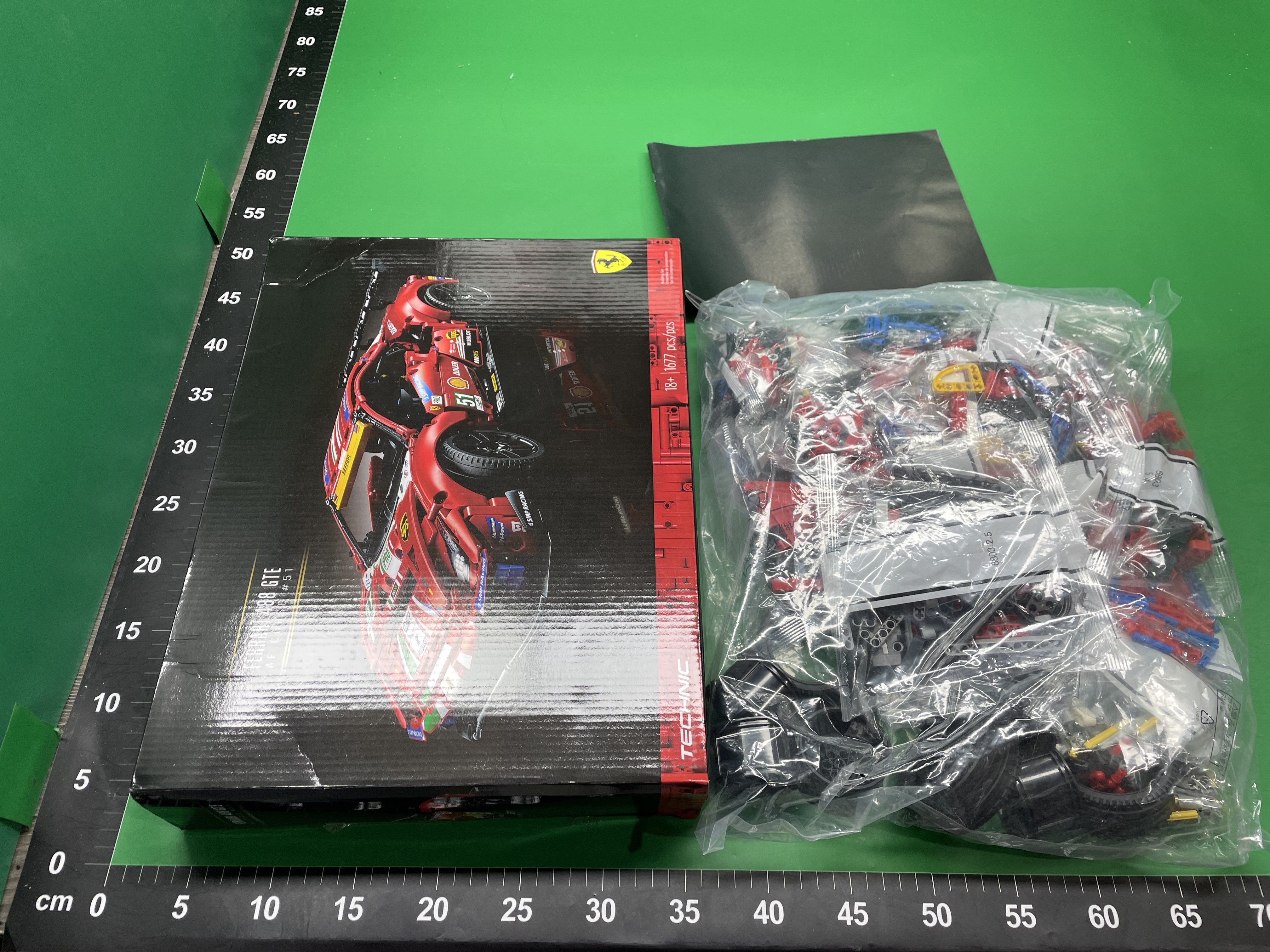 跨境乐法拉力488GTE赛车积木42125赛车超跑积木高难度益智拼装 — foto QC 1