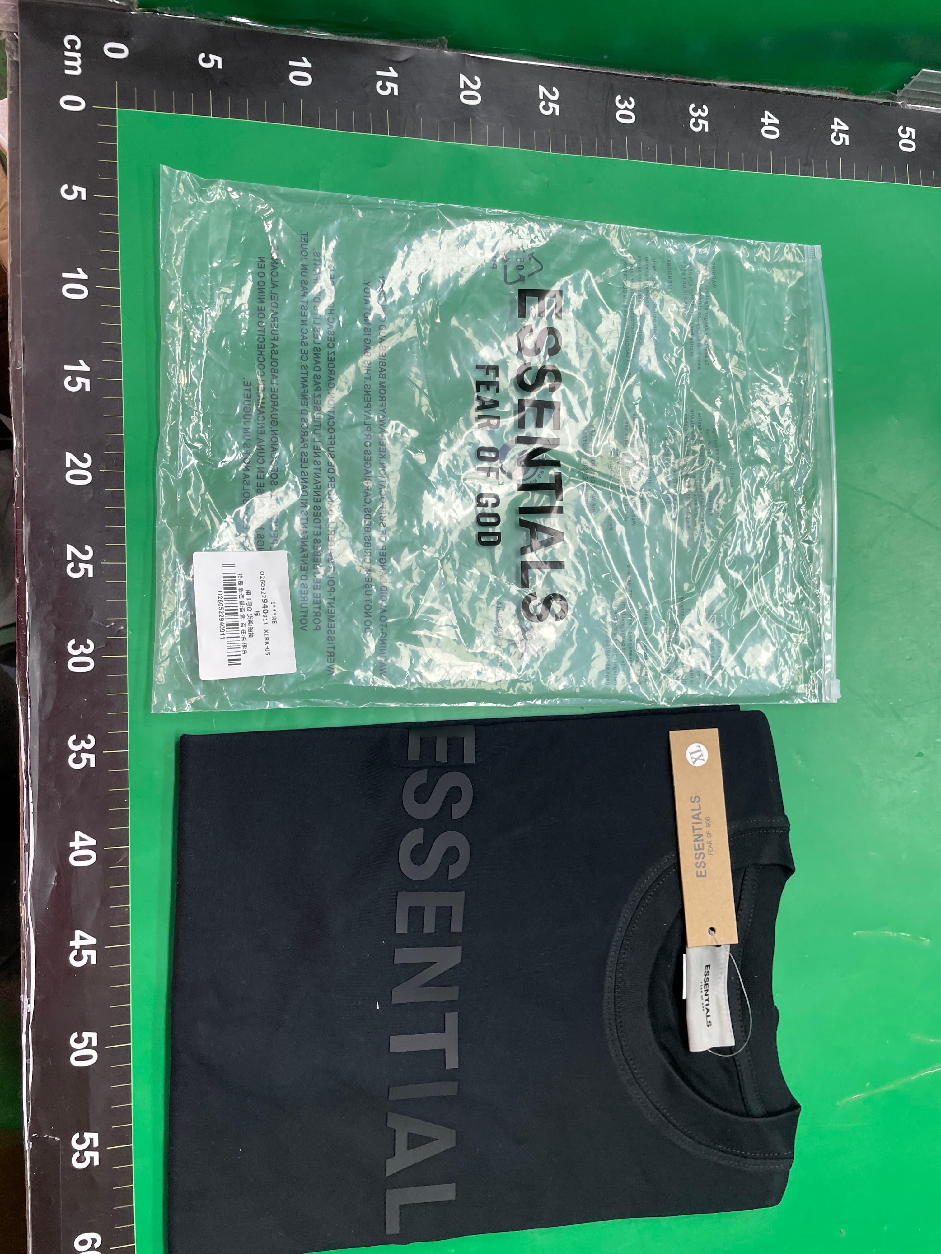 FOG潮牌复线ESSENTIALS背后印花网眼t恤新款男女街头百搭宽松短袖 — miniatura QC 4