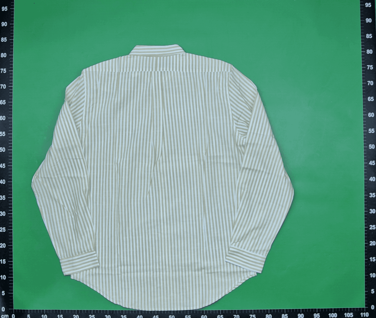 Autumn 2025 Blue Striped Cotton Linen Long Sleeve Shirt Loose Thin Linen Shirt Women Casual Top — miniatura QC 5