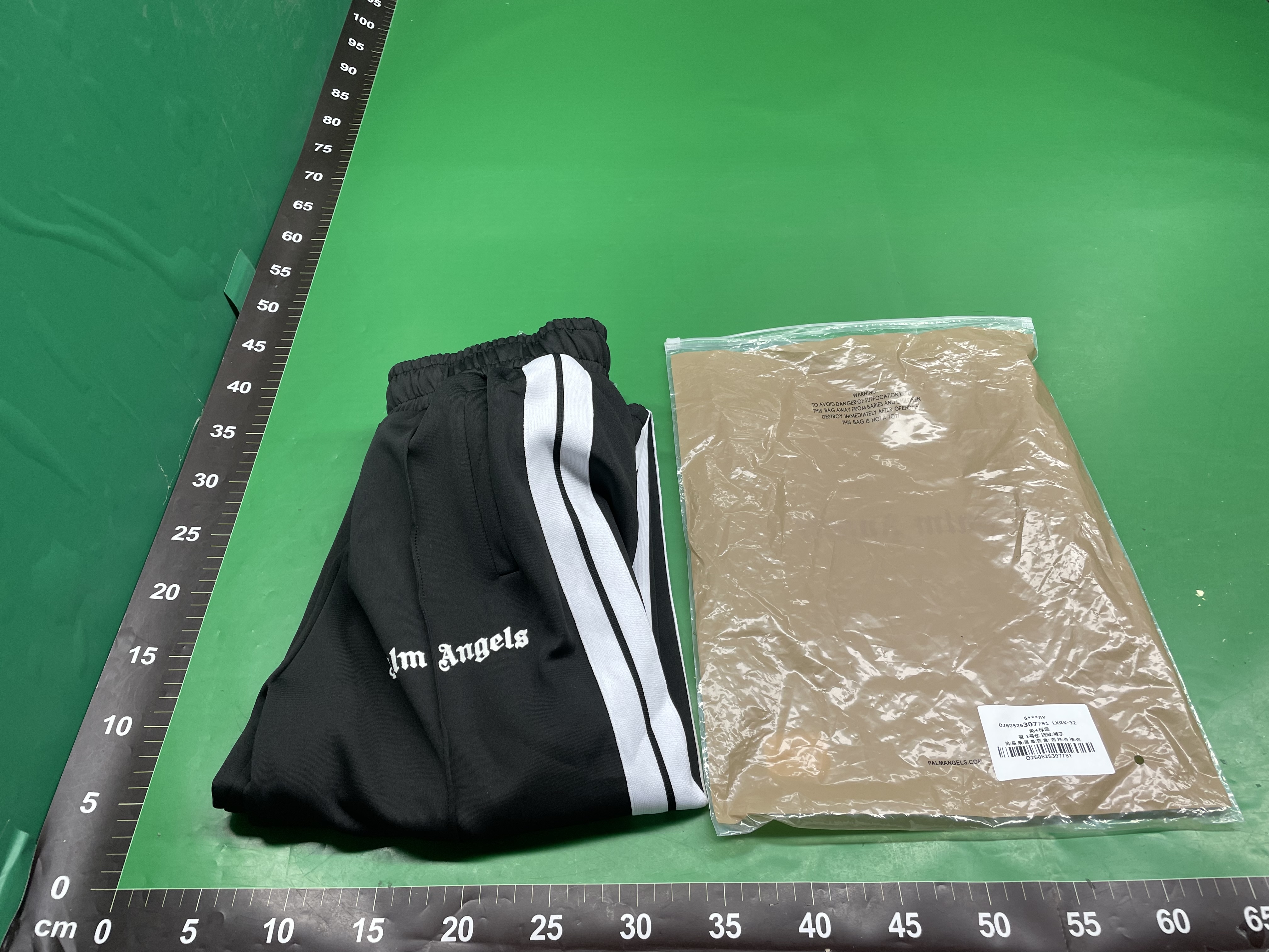 正确版潮牌palm棕榈天使条纹织带高街休闲运动外套情侣套装外贸 — miniatura QC 6