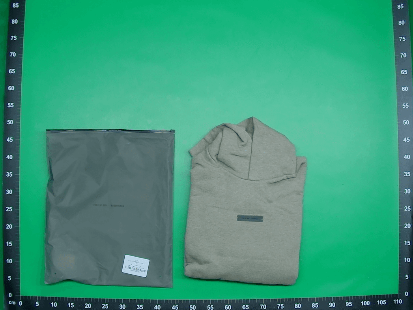 EssentialsSS25Hoodie徽标字母后背印花经典款连帽卫衣 — miniatura QC 3