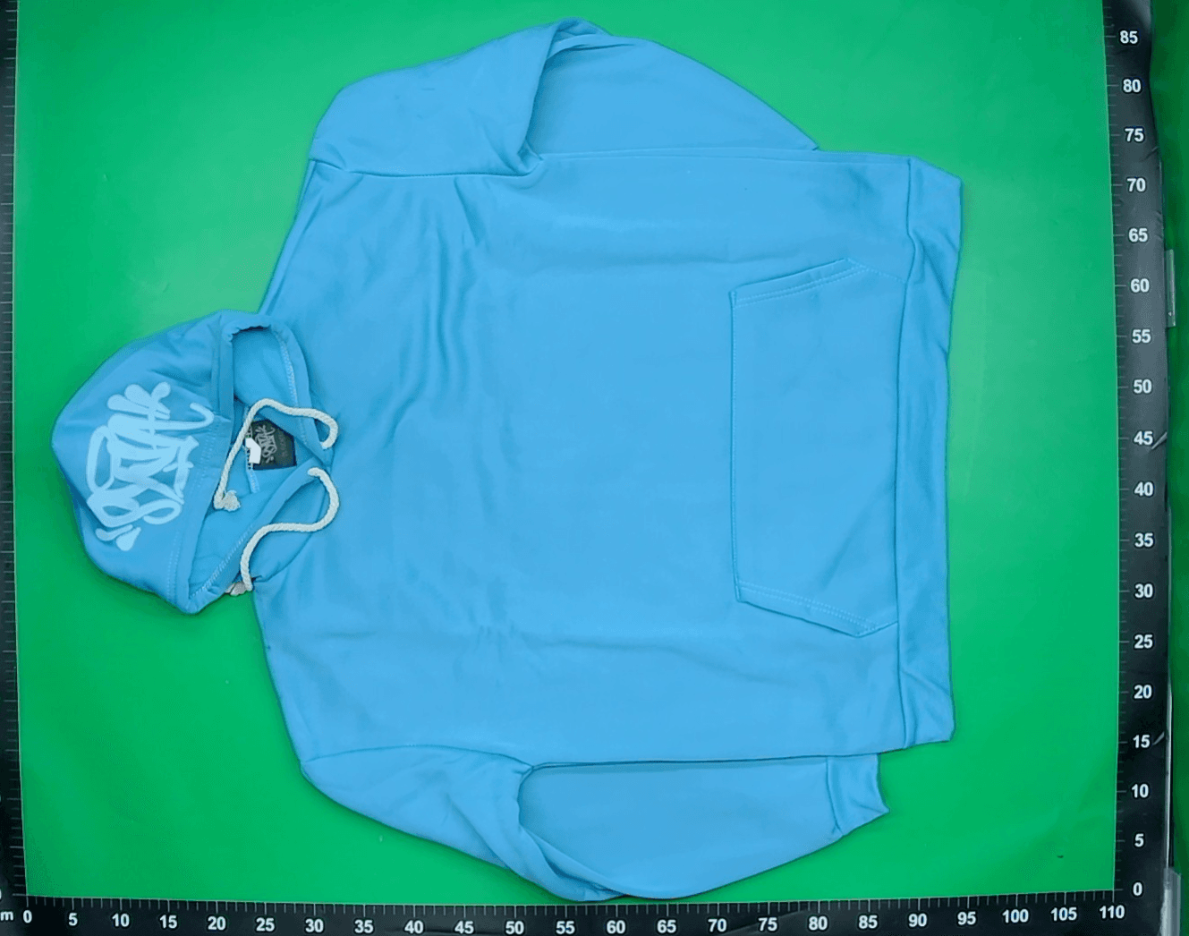 SynaWord美式宽松卫衣帽衫卫裤Y2K男女潮牌嘻哈街头情侣休闲套装 — foto QC 1