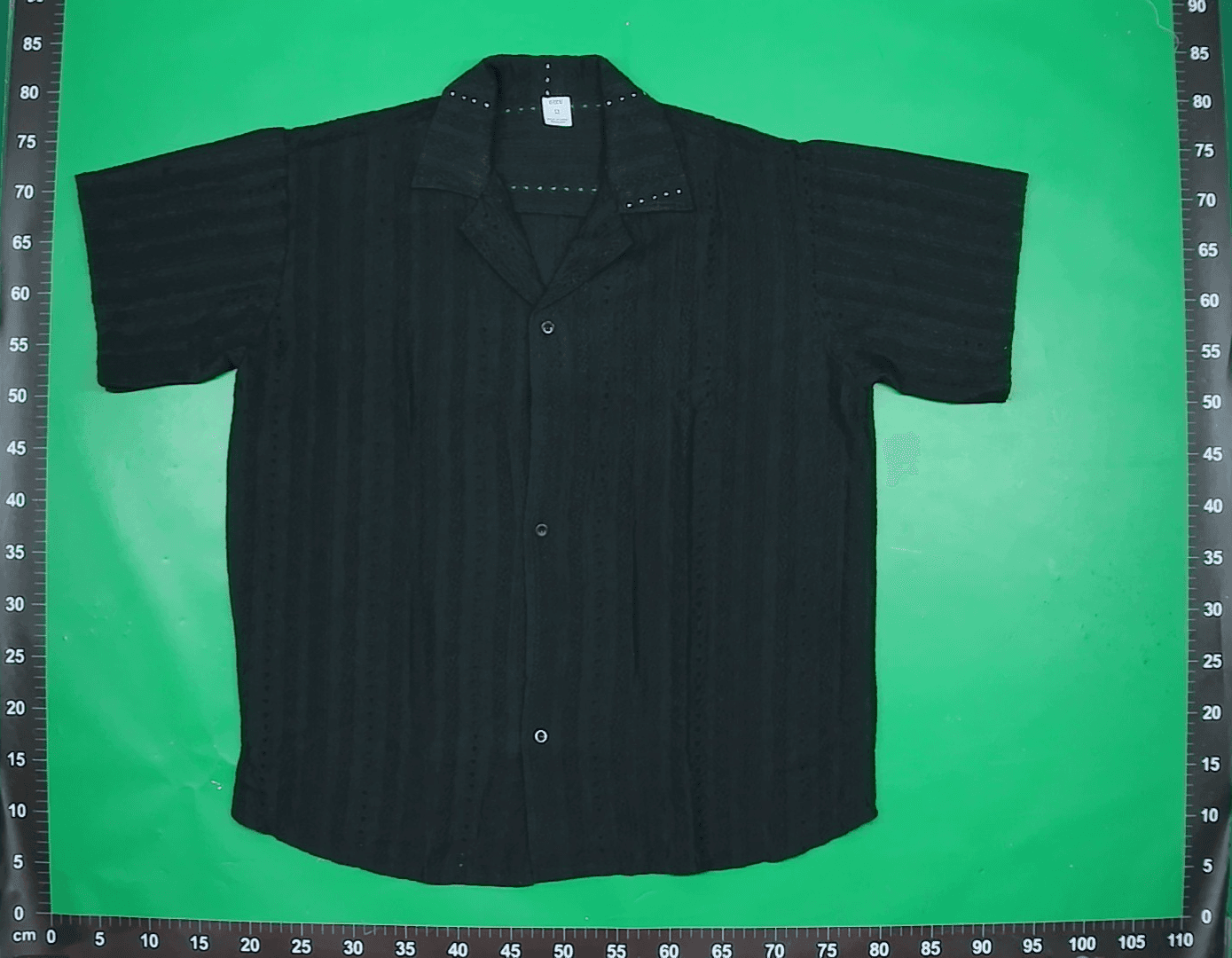 High-End Cut Out Cuban Collar Short-Sleeved Shirt for Men 2025 Summer New Loose Casual Retro Half-Sleeved Shirt for Men — foto QC 1