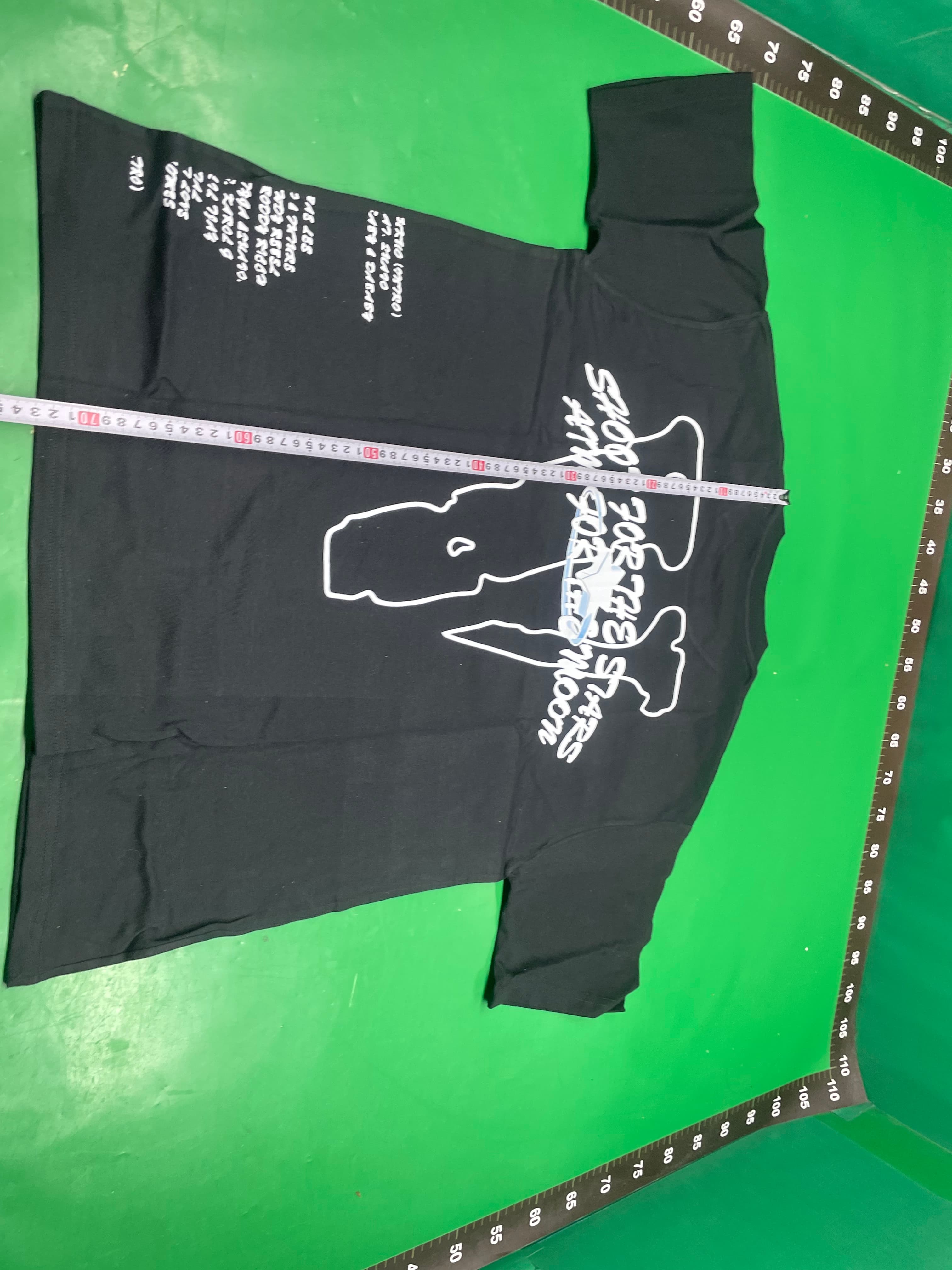 外单VLONE FOG潮牌大V字母Logo樱花短袖素描刺绣唇印涂鸦印花T恤 — miniatura QC 2