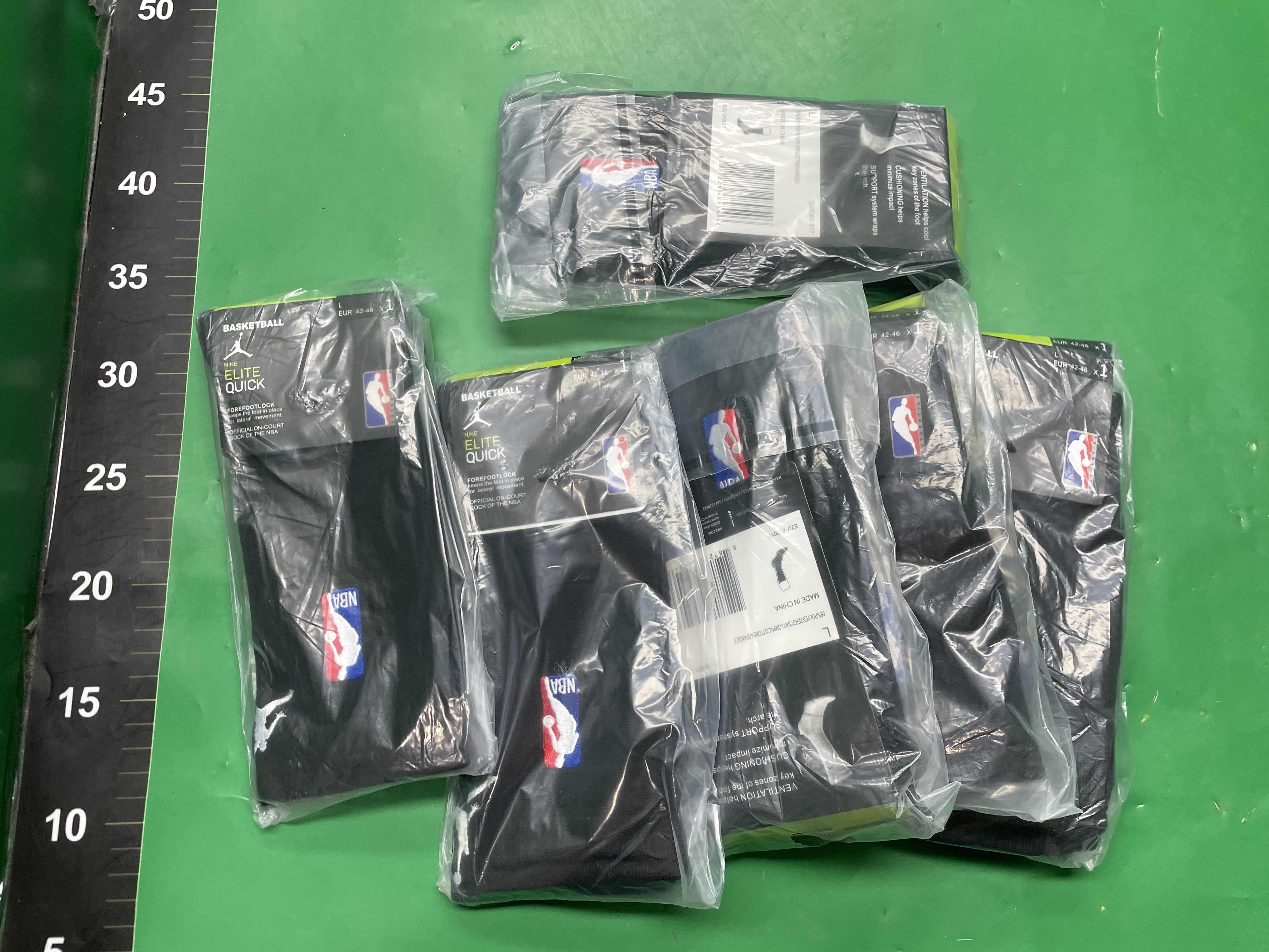 飞人联名nba长筒篮球袜刺绣美式高帮运动袜毛巾底加厚男袜子 批发 — miniatura QC 6