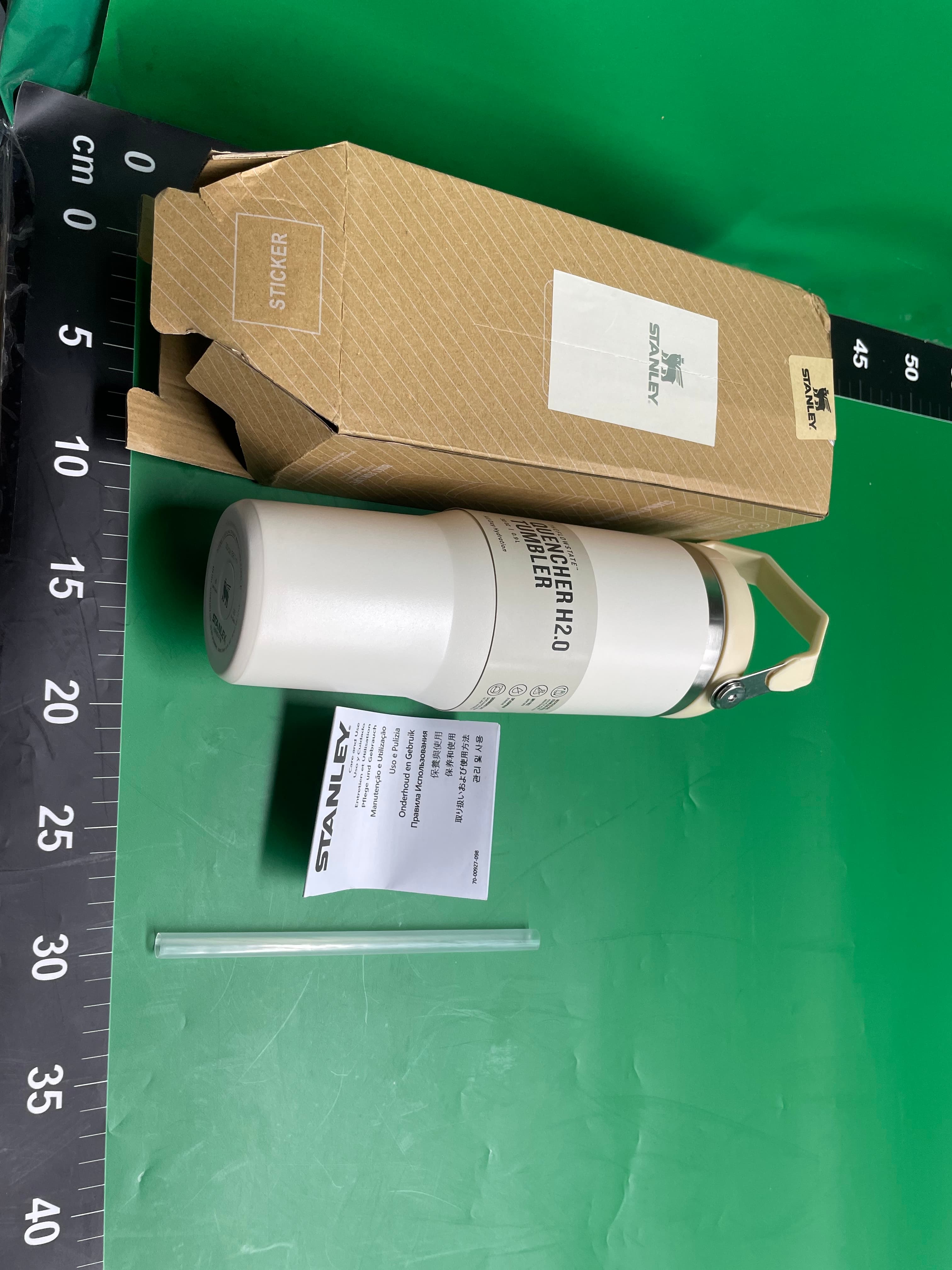史丹利STANLEY保温保冷吸管杯拎拎杯304不锈钢便携户外车载运动杯 — foto QC 1