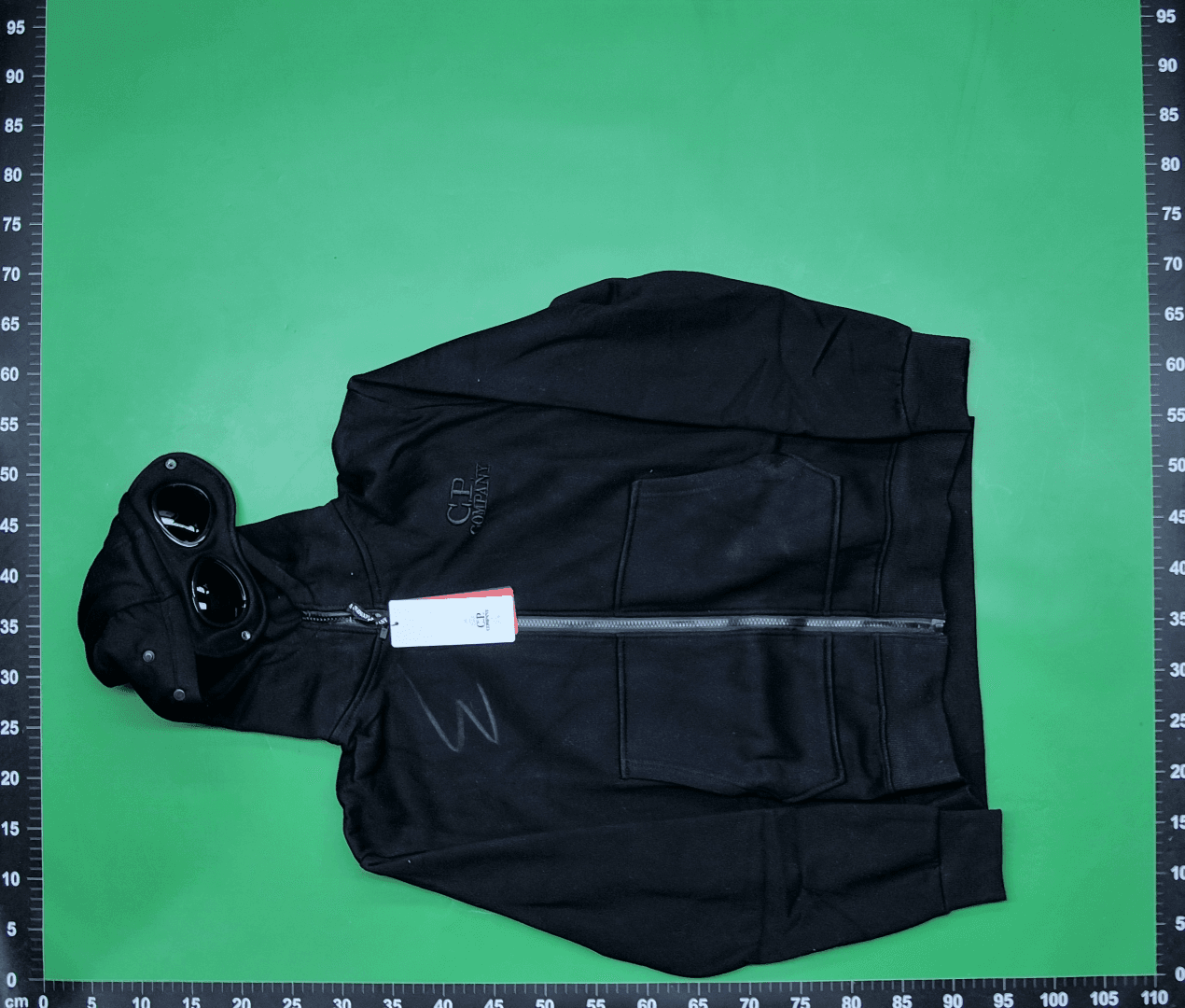 Men Round Lens CP Sweatshirt Pullover Pure Cotton Hooded连帽 — miniatura QC 5