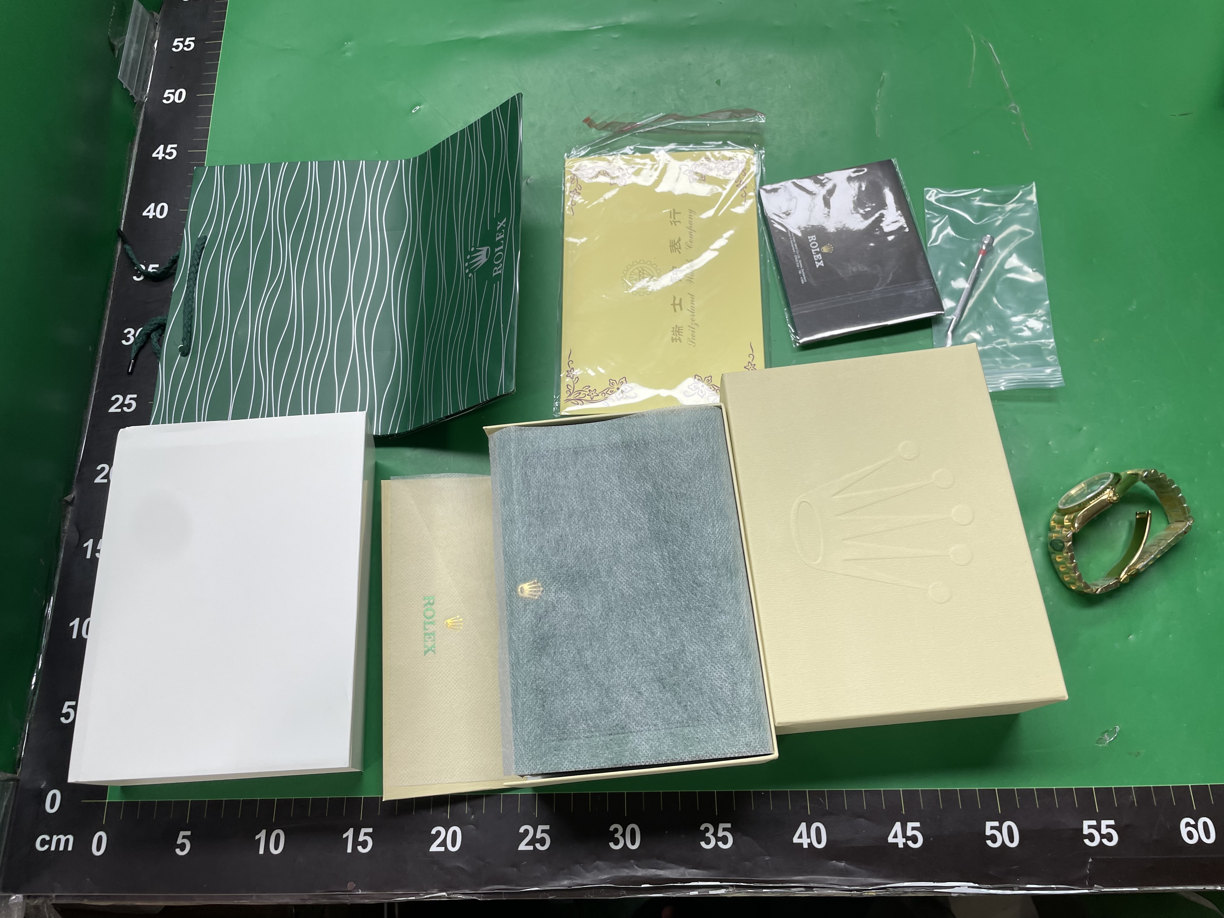 速卖通Choice星期双日历日志罗马刻度黄冰糖手表男士机械表厂家 — miniatura QC 2
