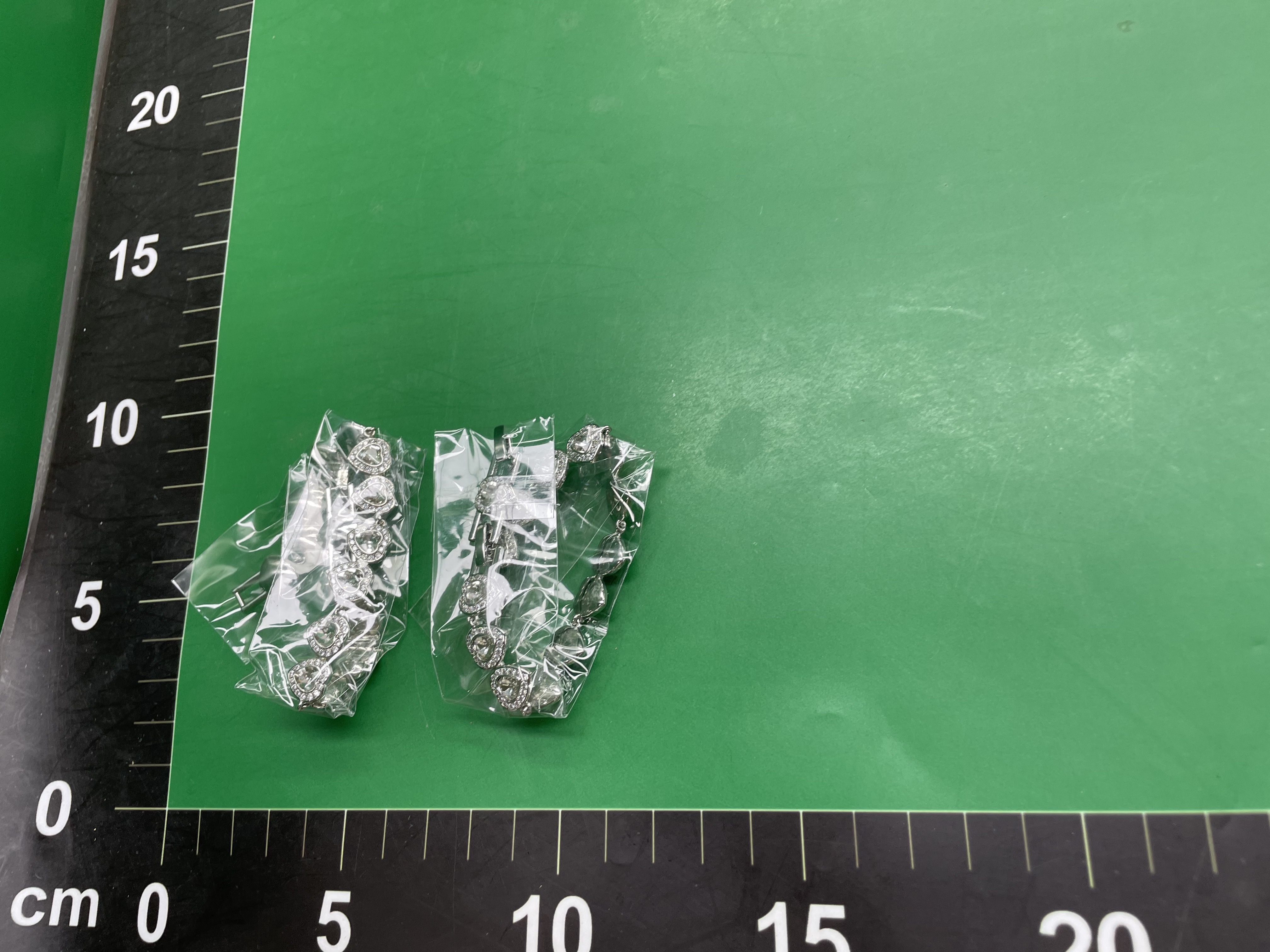 施家罗马饰品 Una系列项链套装水晶镶嵌圆形切割耀眼魅力手链小众 — miniatura QC 5