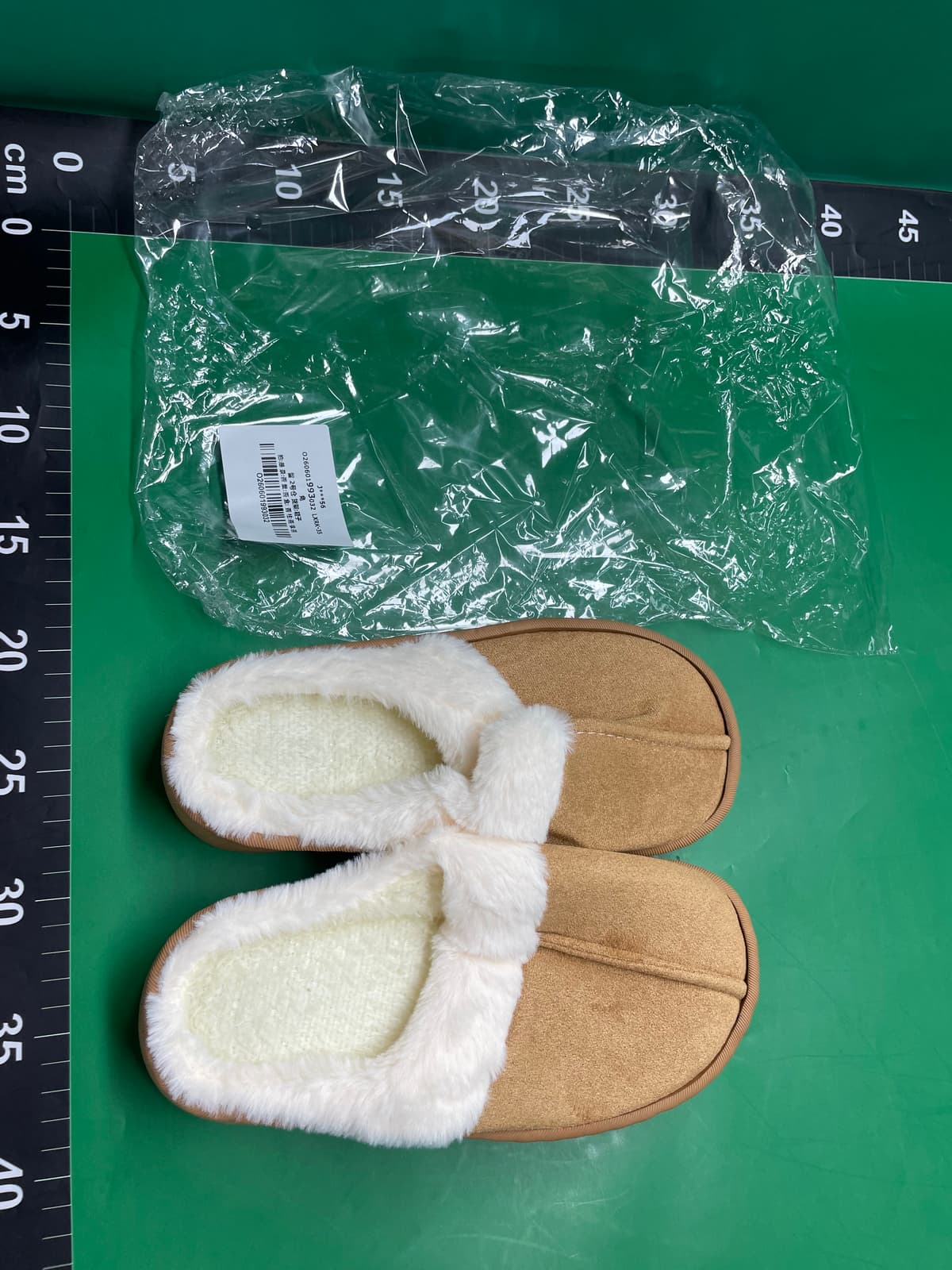 新款现货包头棉拖鞋冬天家用情侣室内防滑家居冬季女款毛毛绒拖鞋 — foto QC 1