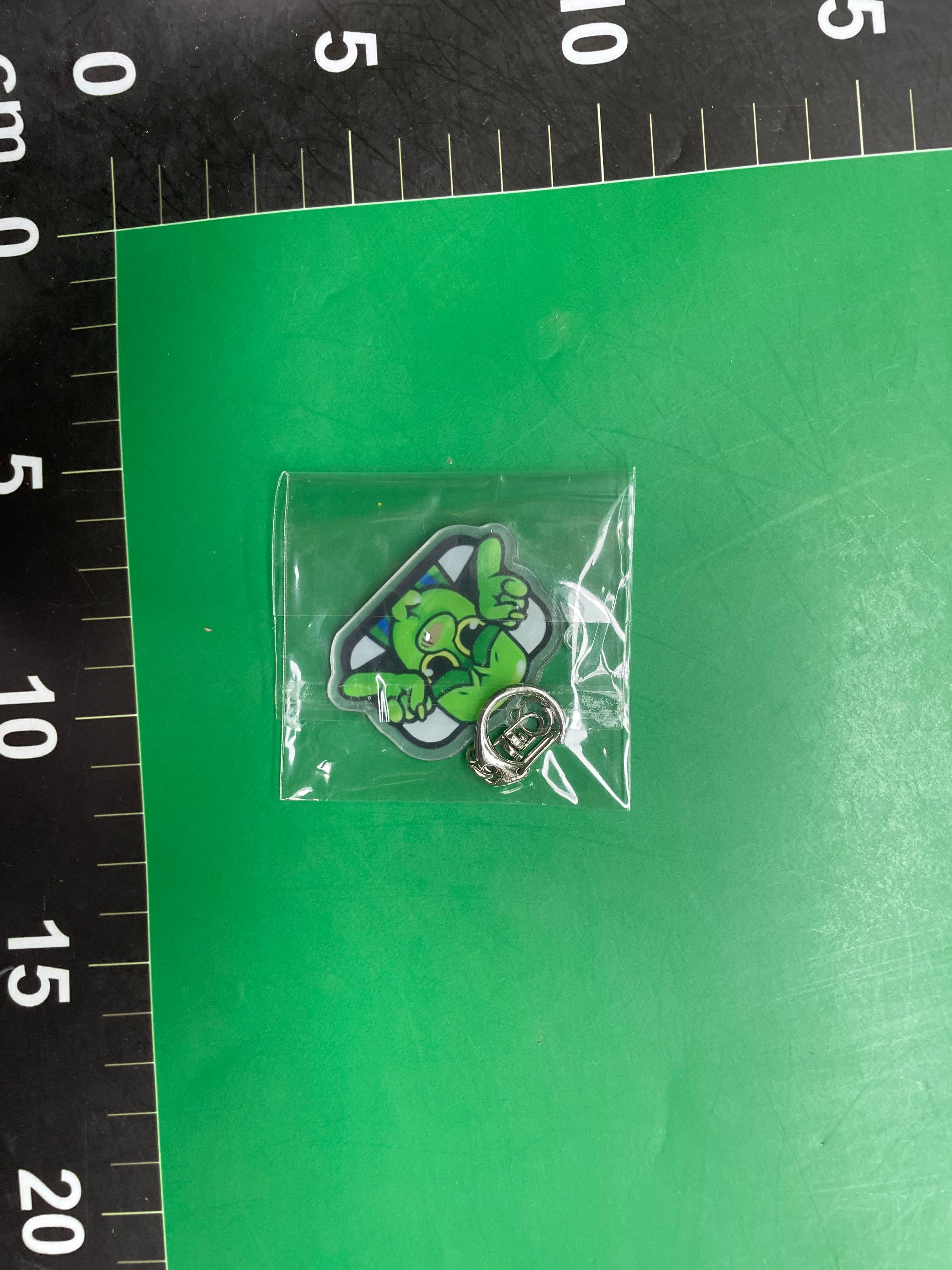 Royal Battle Goblin Emoticon Acrylic Keychain Pendant Game Peripheral Mimi Mimi Backpack Accessory — miniatura QC 4